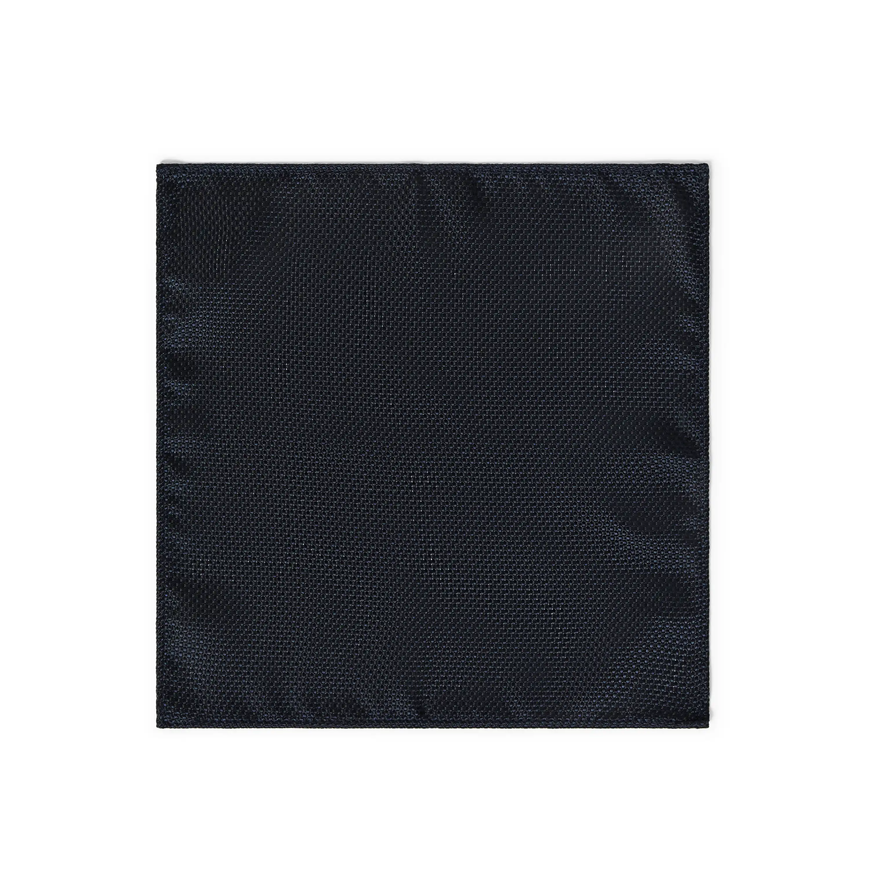 Navy Textured Pocket Square - Navy