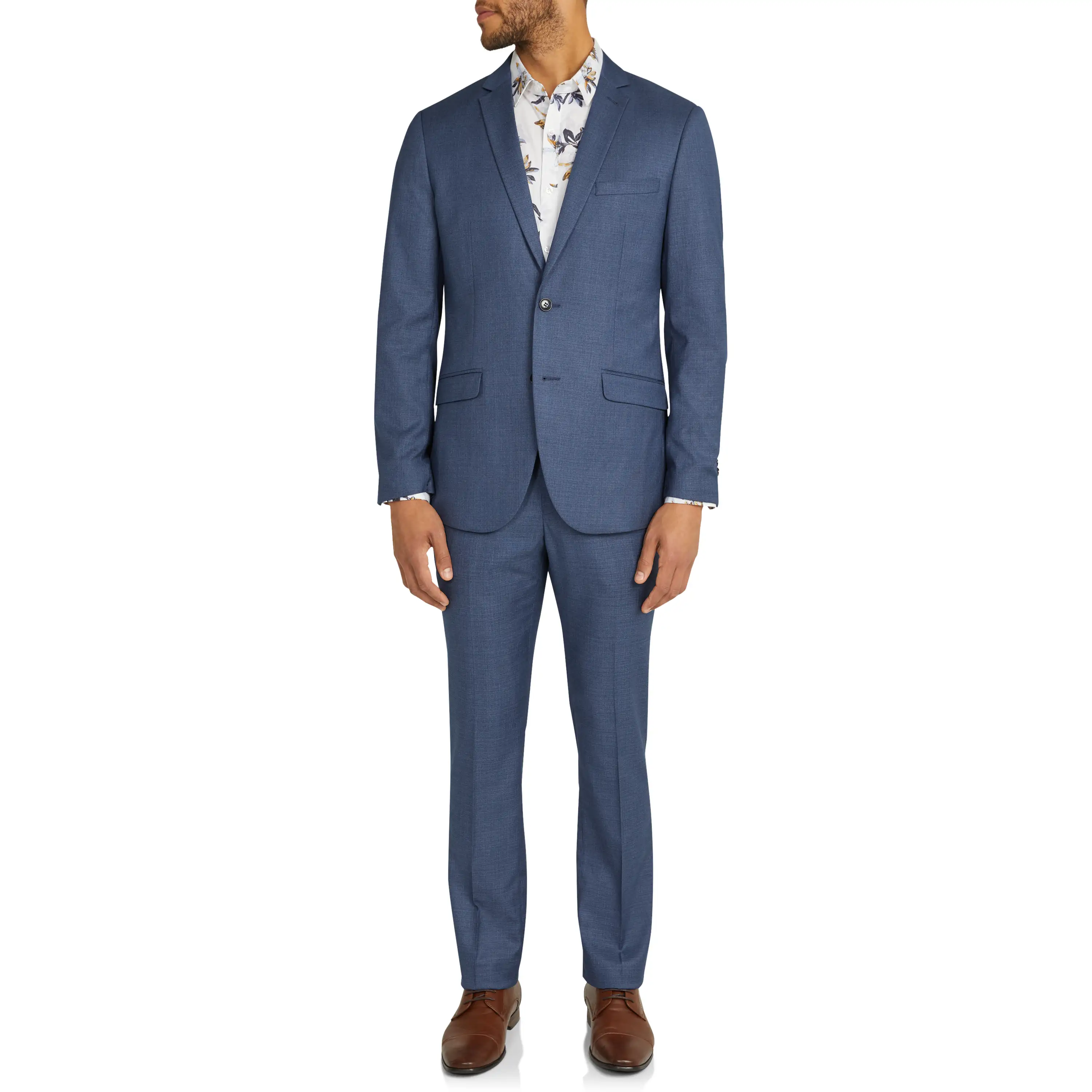 Blue Formosa Stretch Slim Suit