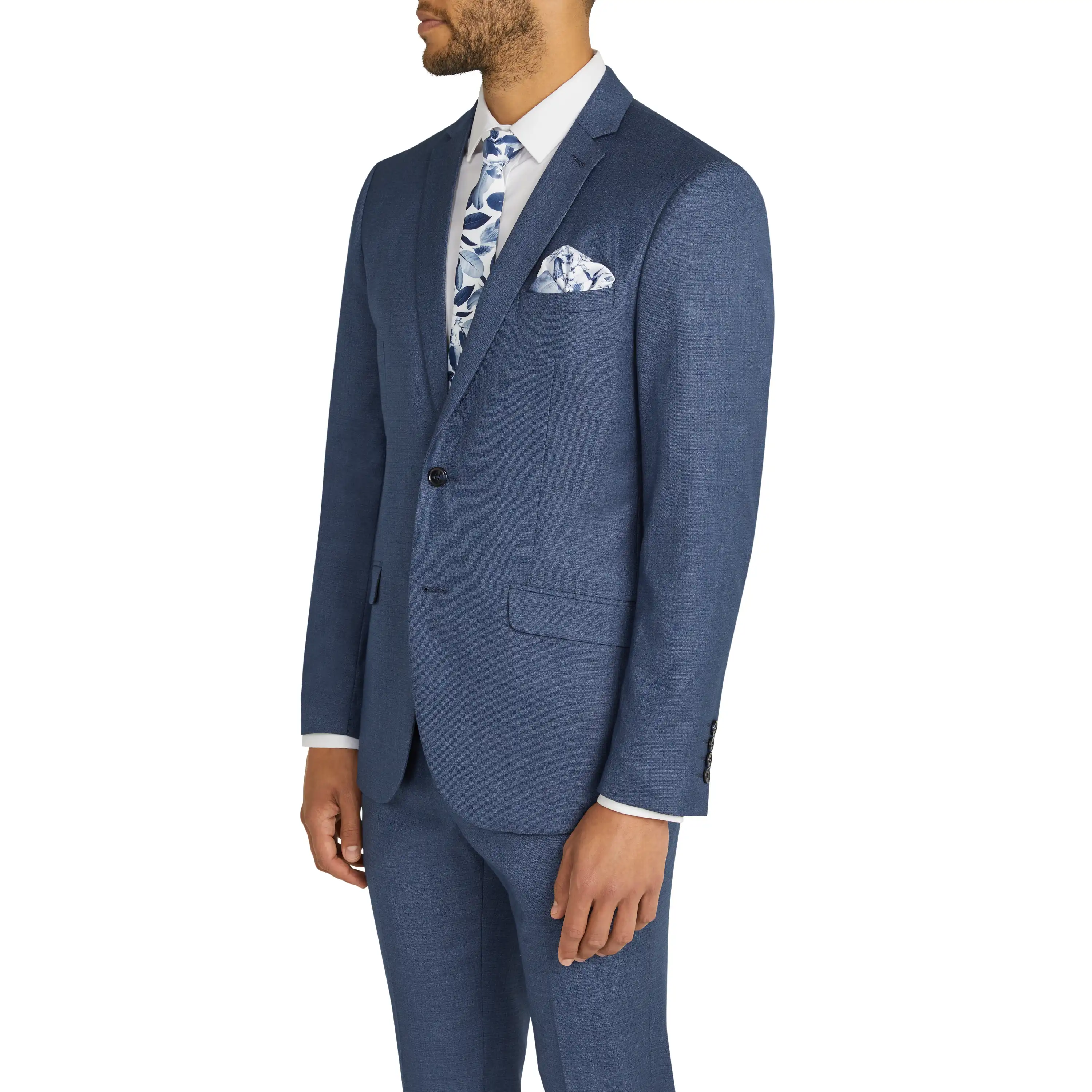 Blue Formosa Stretch Slim Suit
