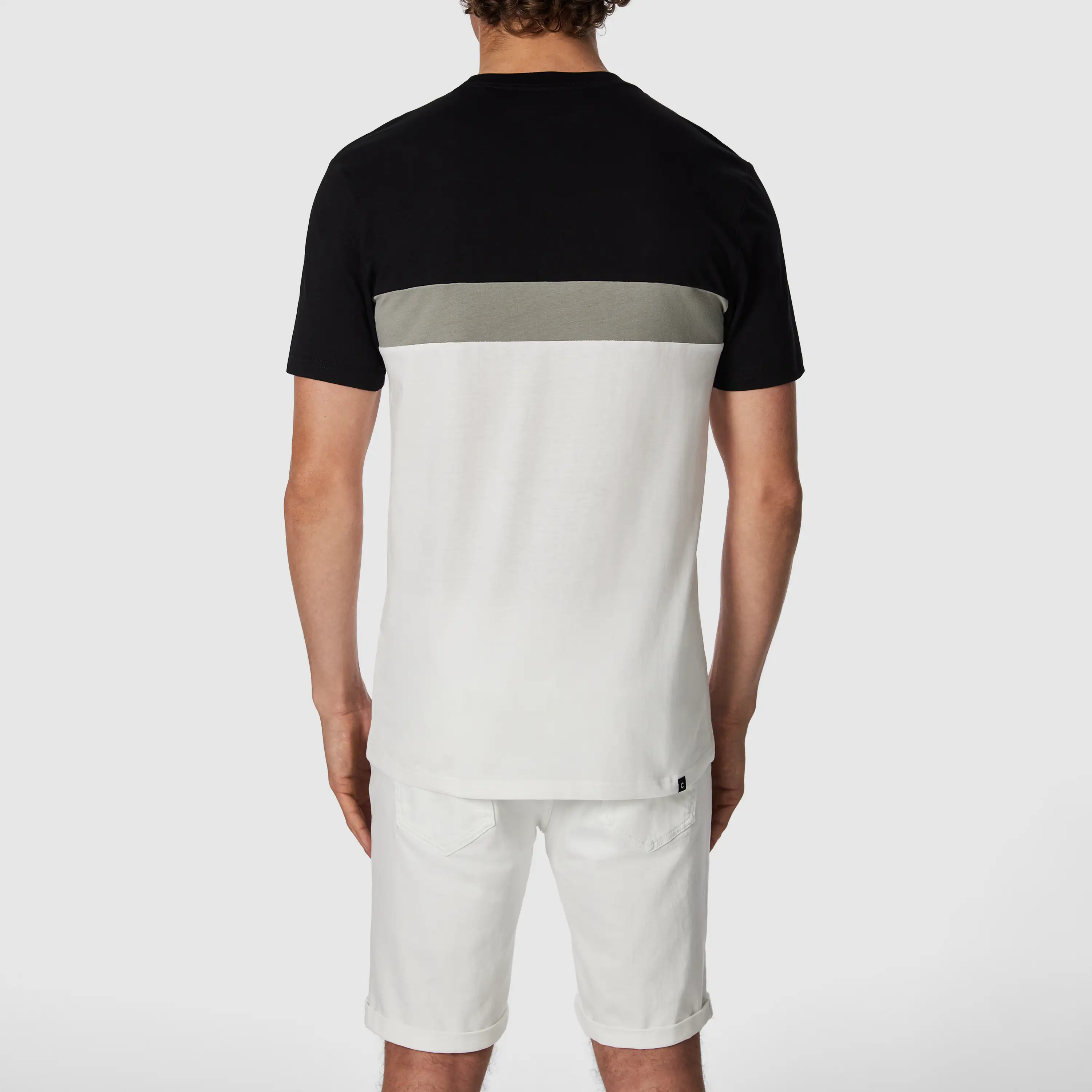 Black Reid Crew Neck Tee - Black