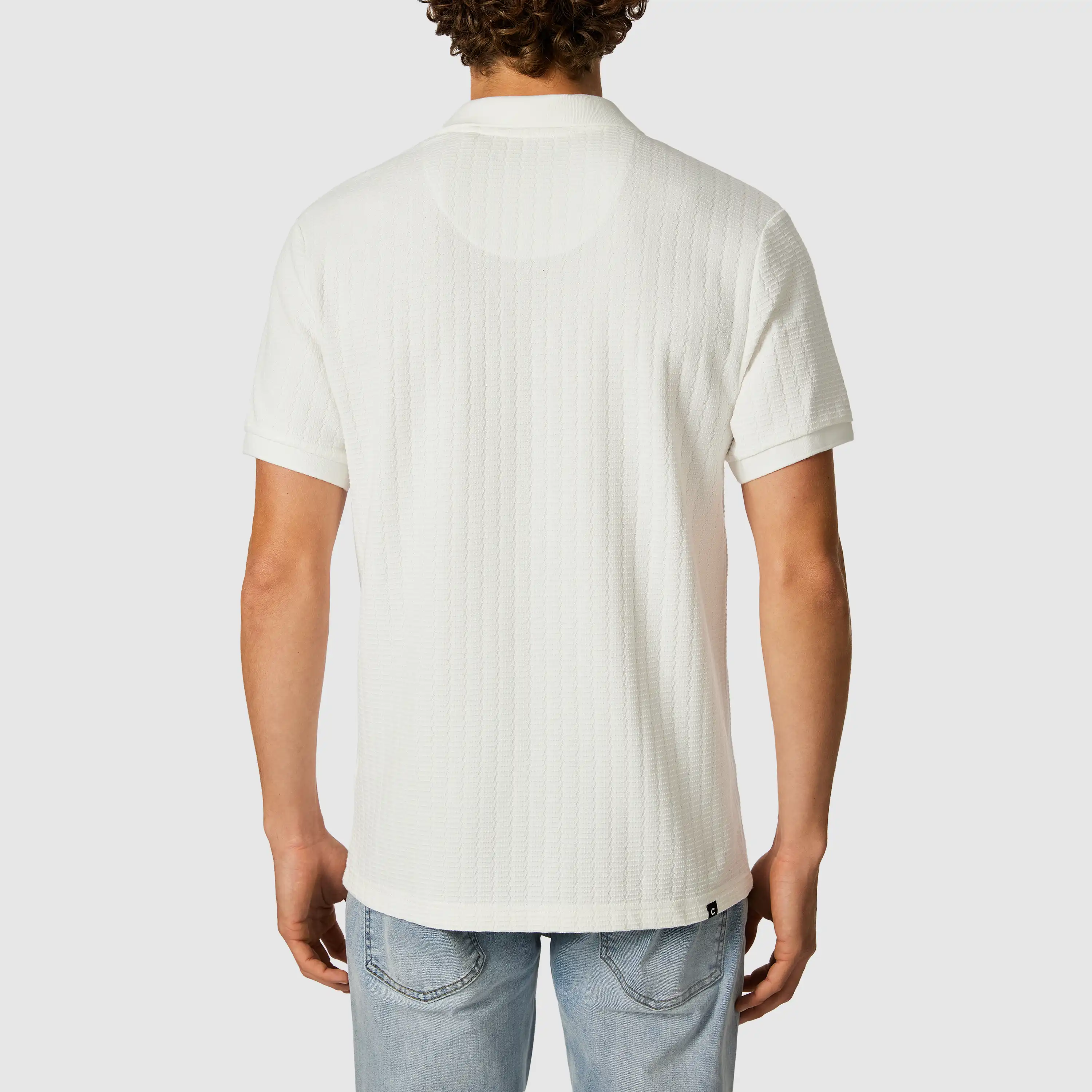 Off White Rufino Smart Polo - Off White