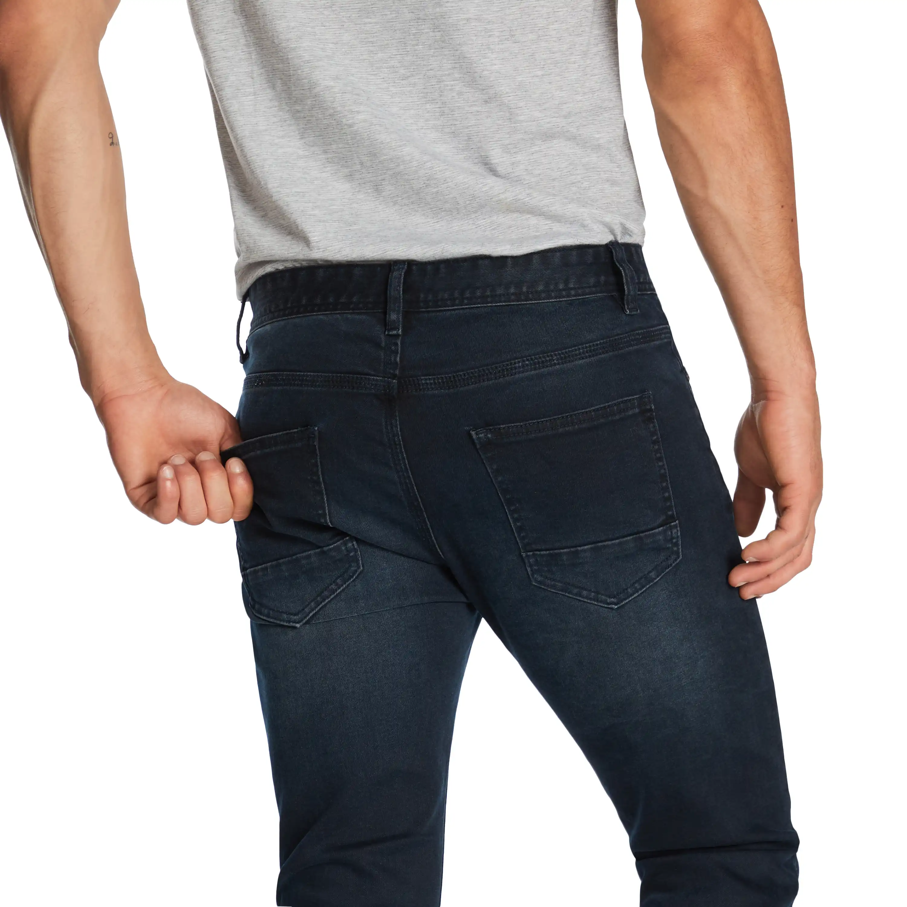 Dark Blue Amos Slim Jean - Dark Blue