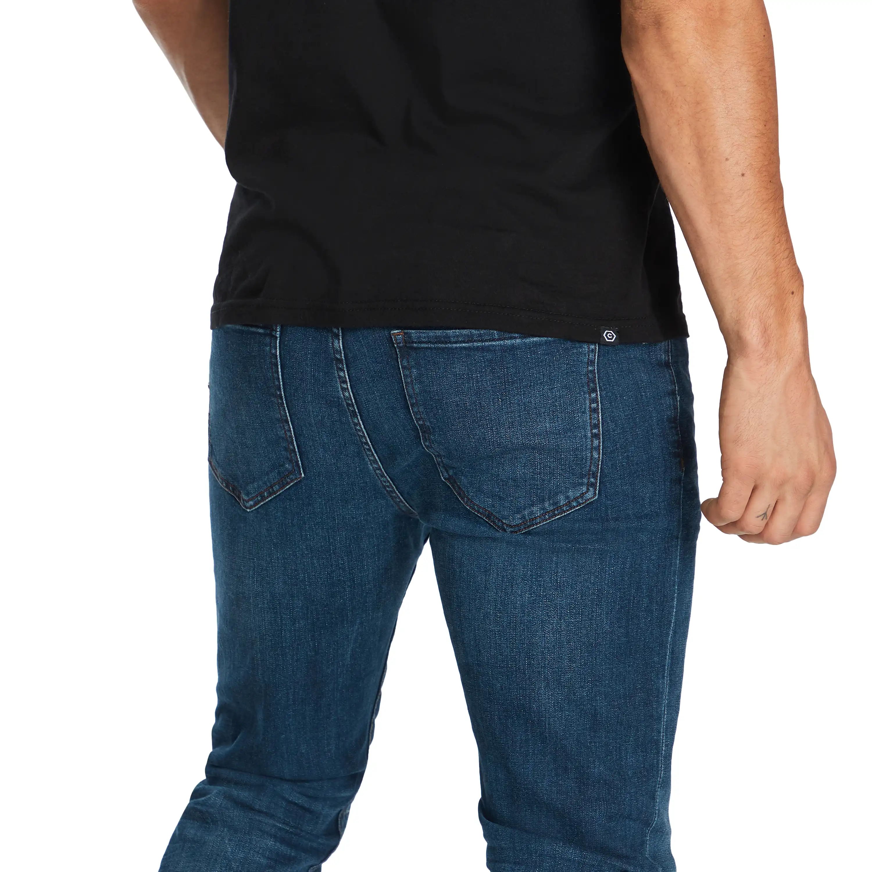 Blue Jermaine Stretch Slim Jean - Blue