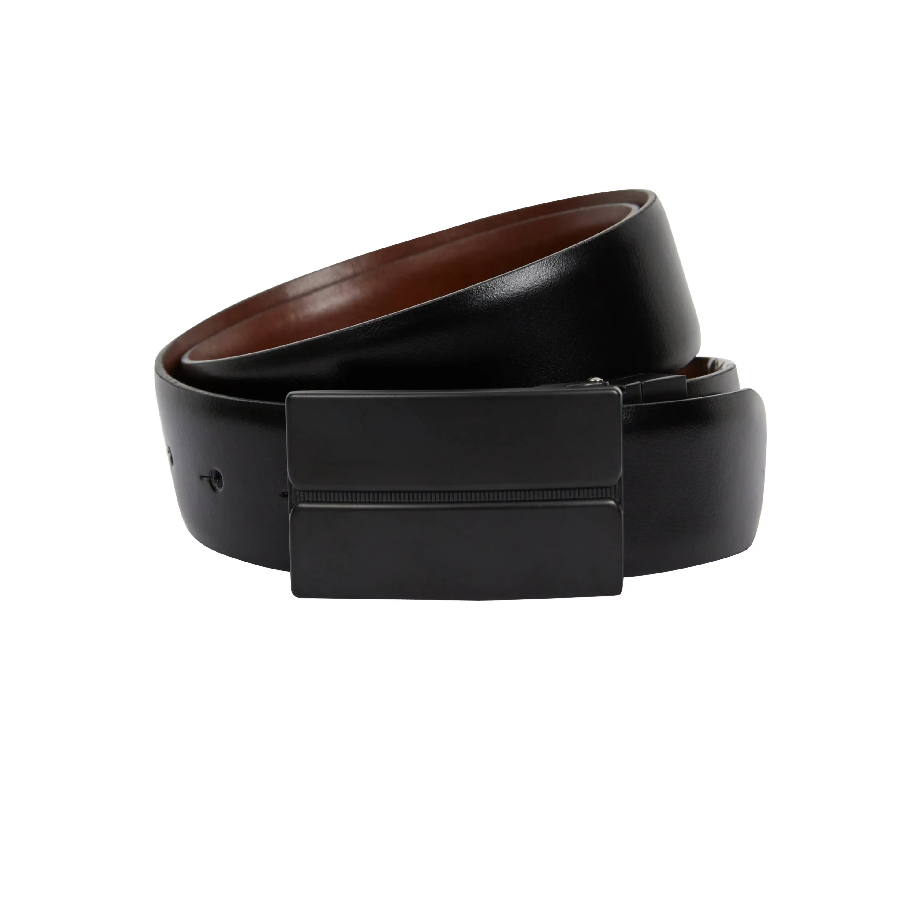 Black / Tan Munich Reversible Belt - Black / Tan