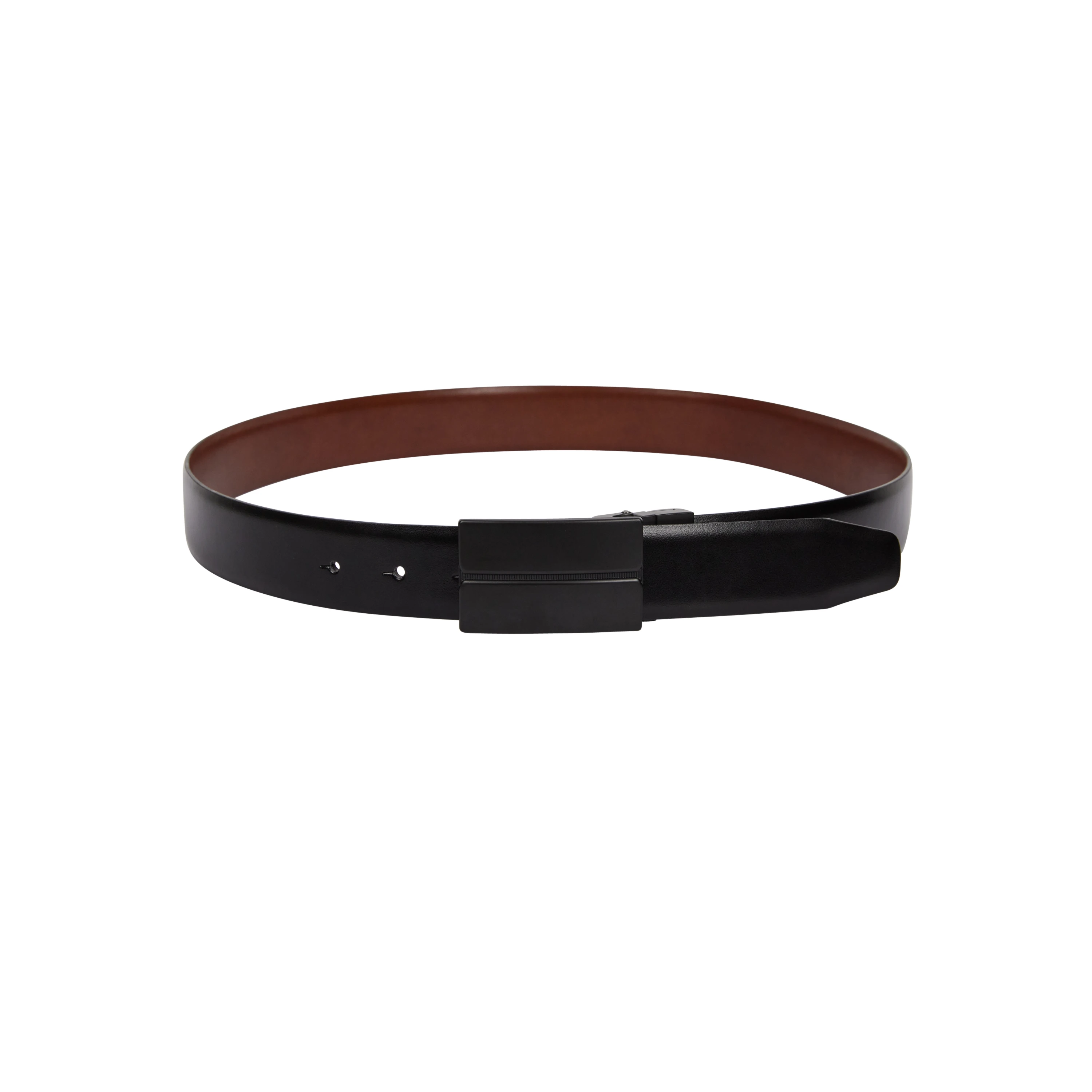 Black / Tan Munich Reversible Belt - Black / Tan