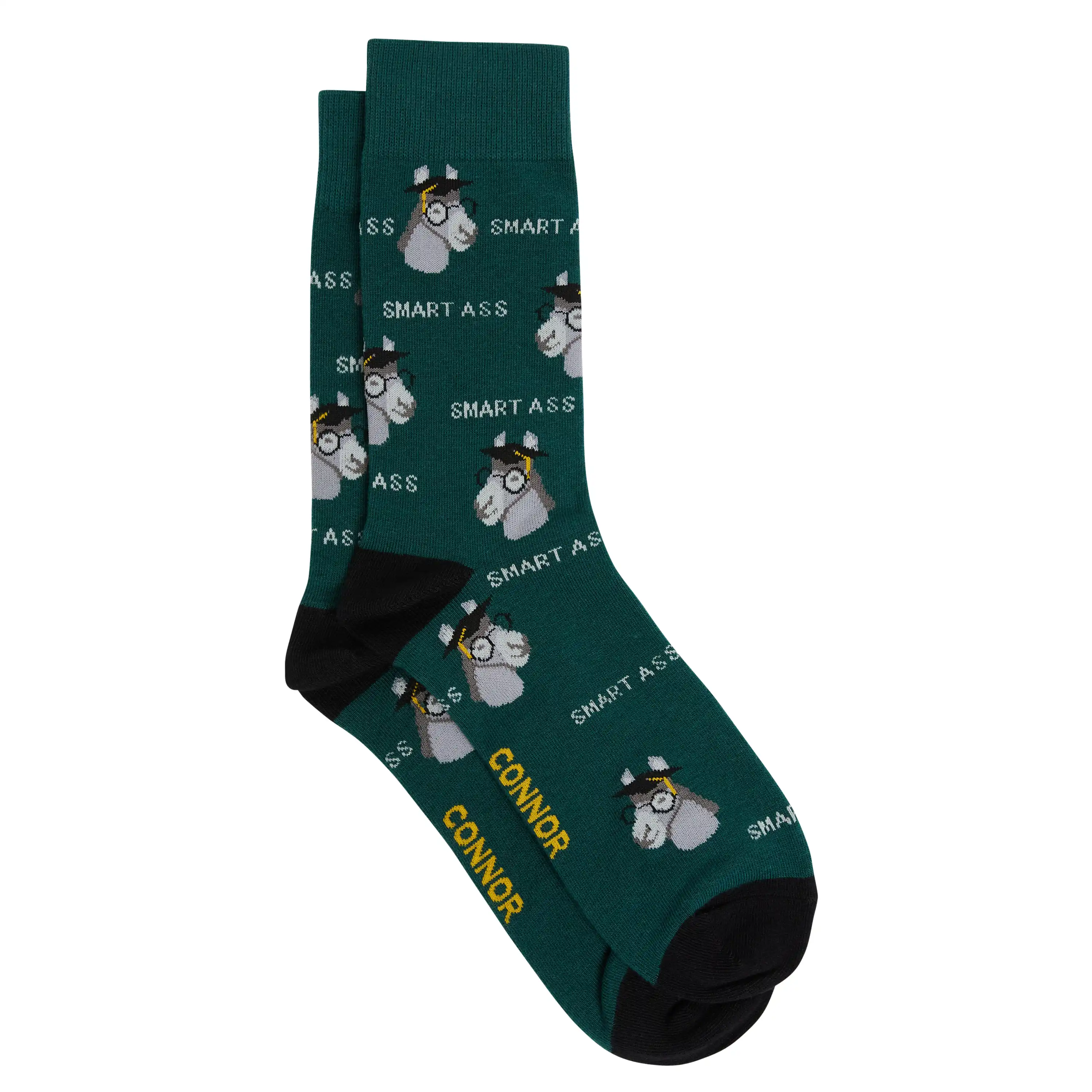 Dark Green Smart Ass Sock - Dark Green