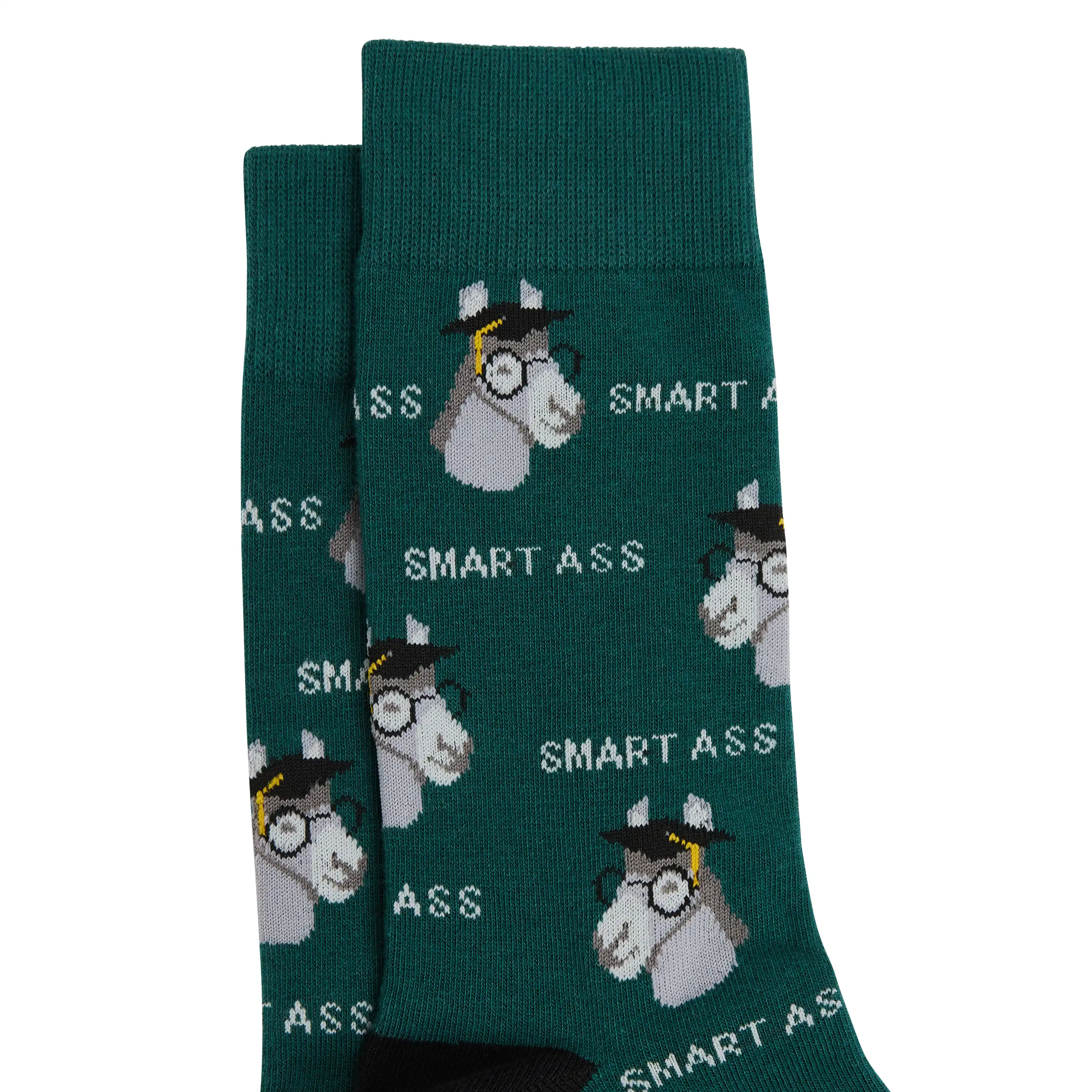 Dark Green Smart Ass Sock - Dark Green
