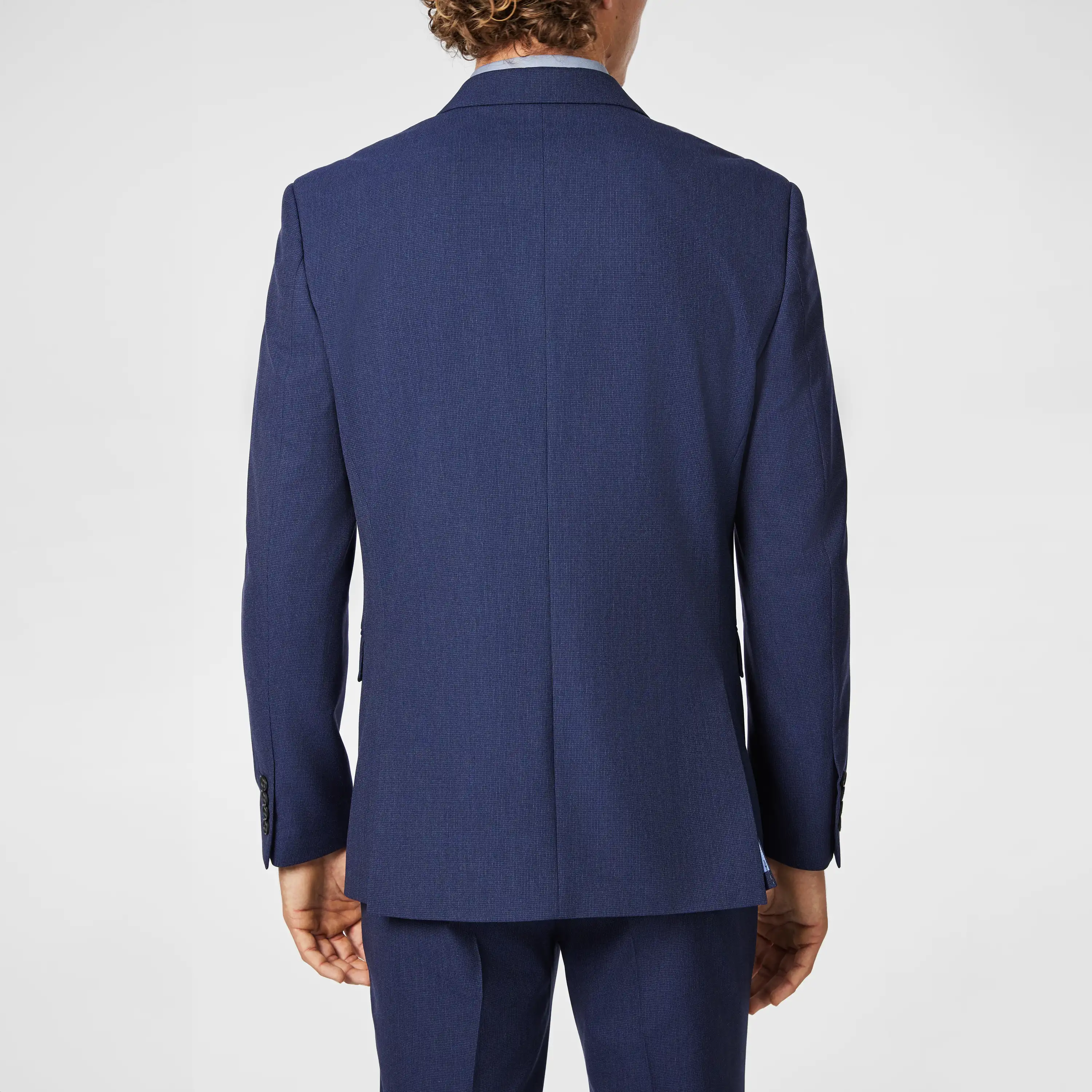 Blue Theo Slim Suit