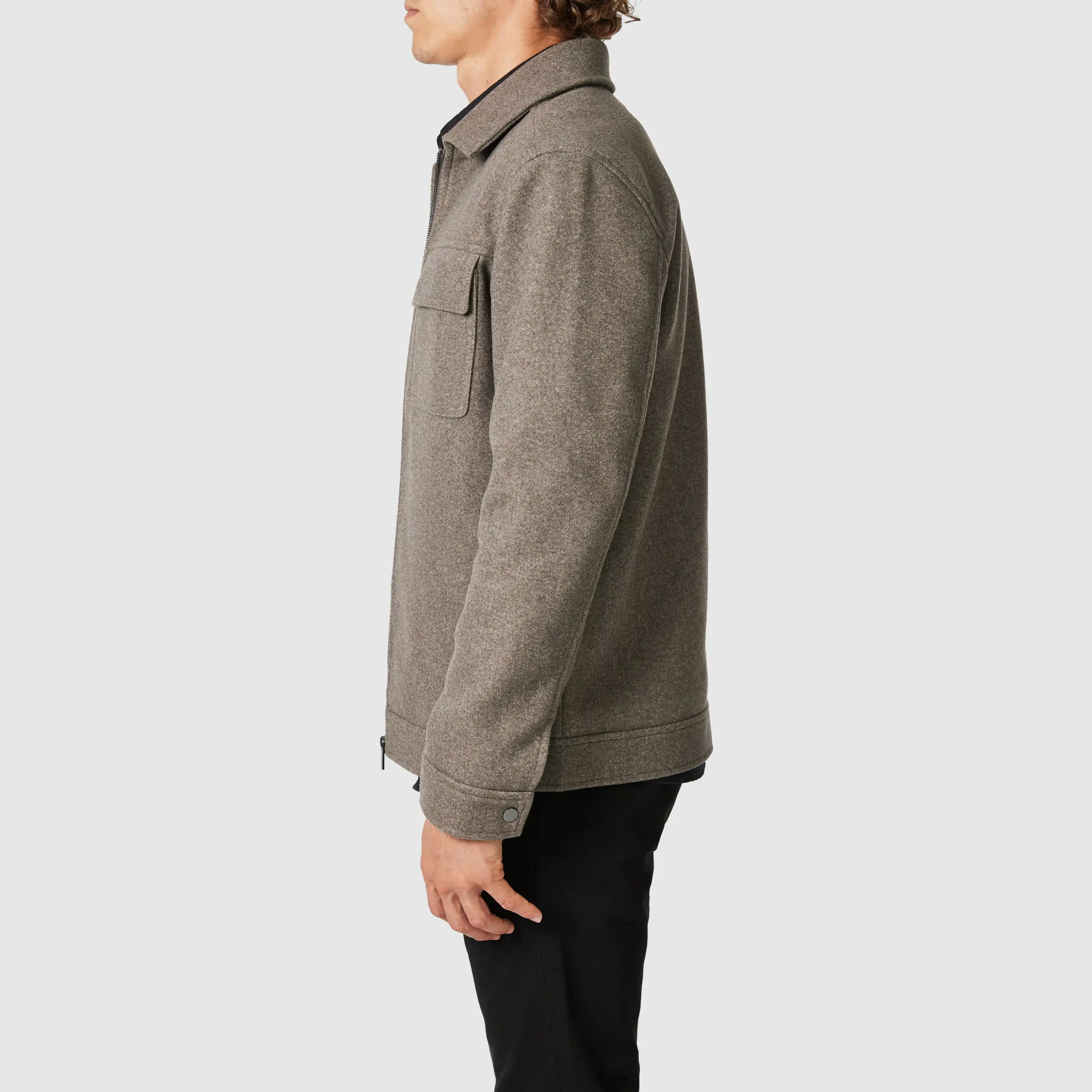 Light Brown Trophy Jacket - Light Brown