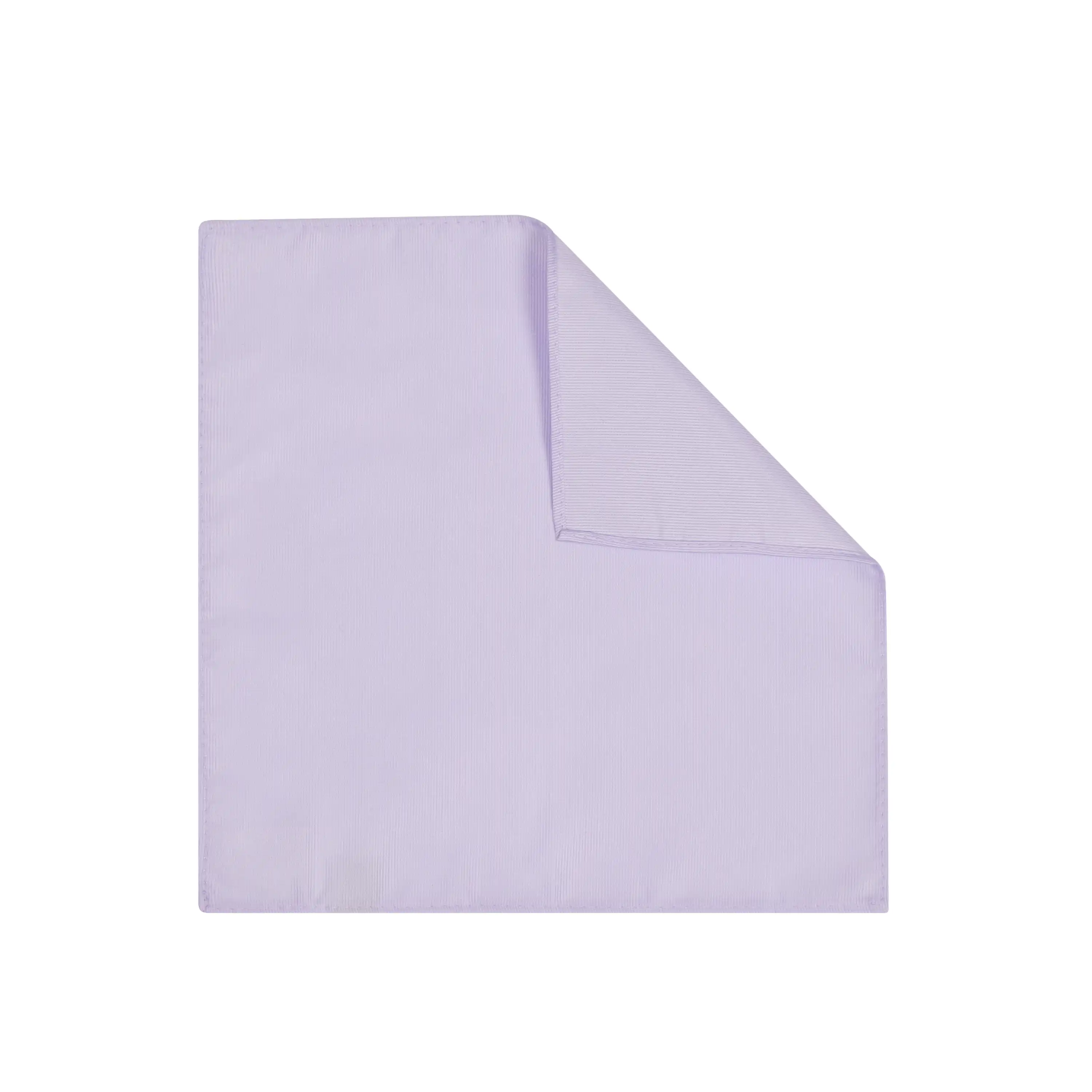 Lilac Plain Pocket Square - Lilac