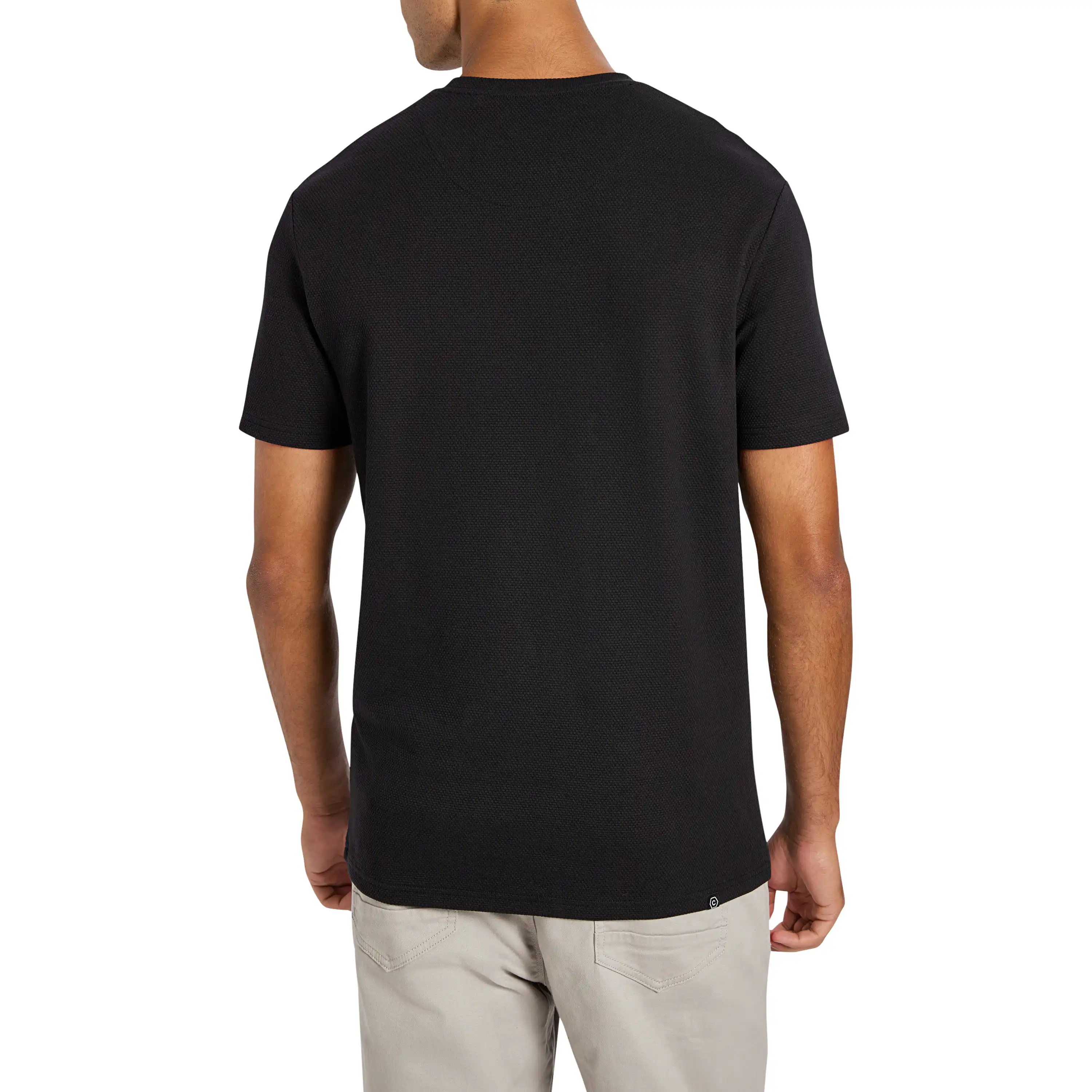 Black Soren Graphic Crew Neck Tee - Black