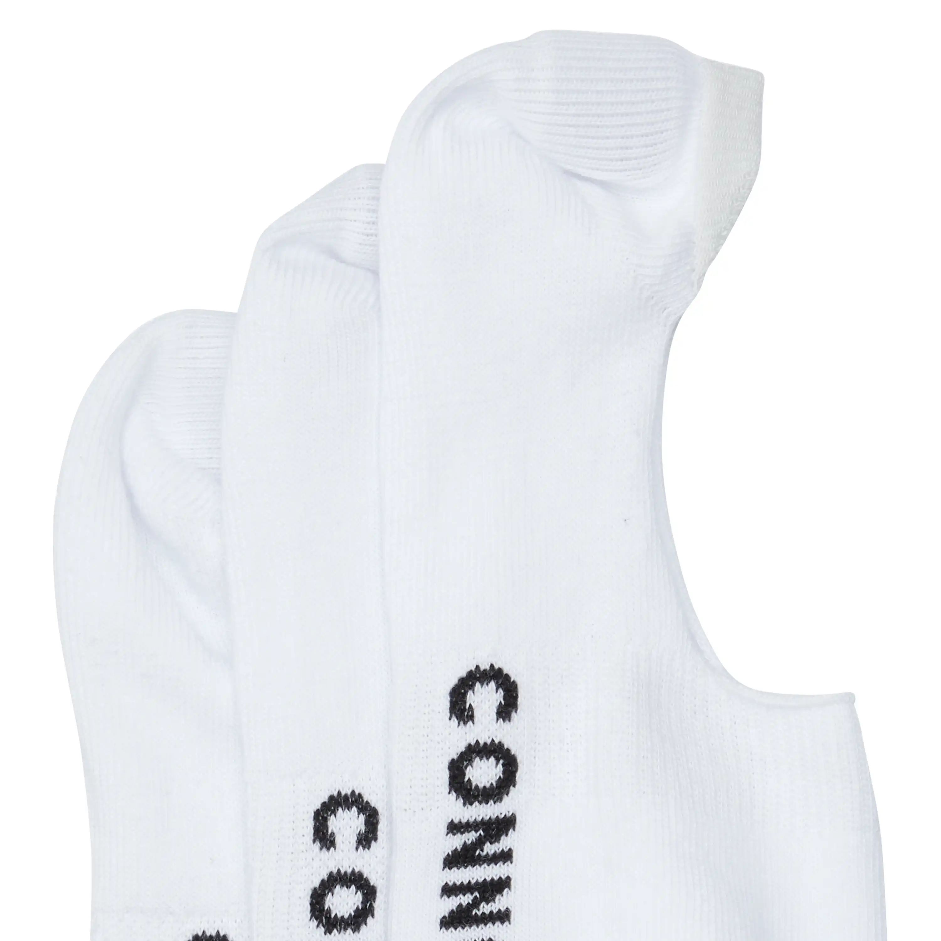 White 3 Pk Cruise Sock - White