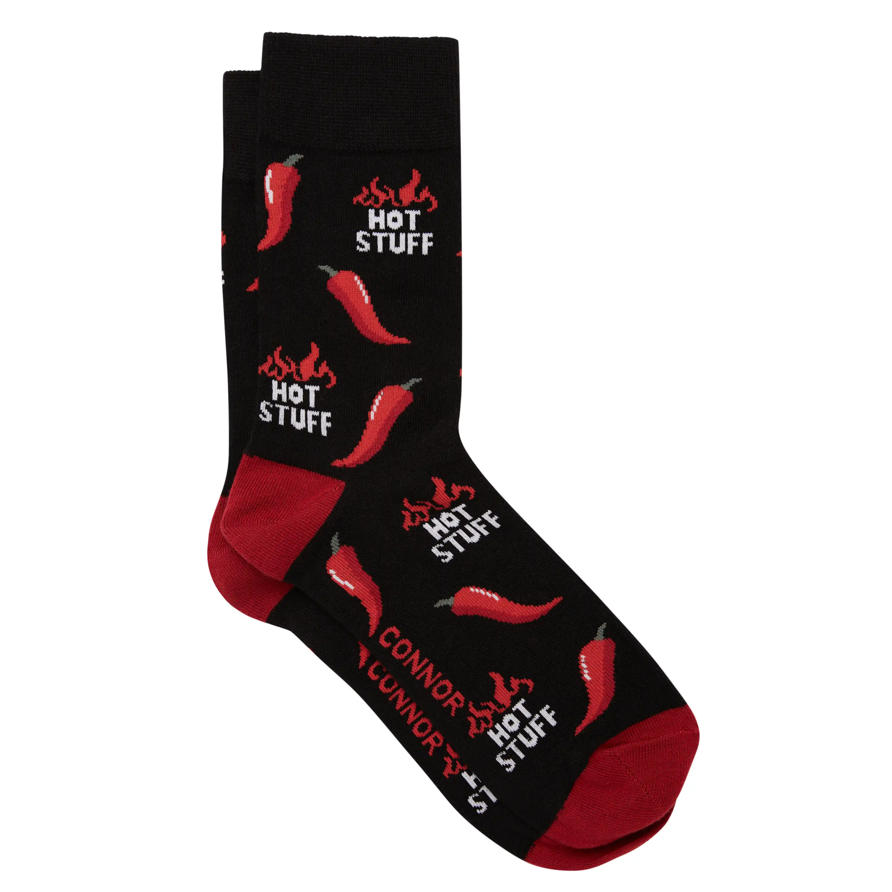 Black Hot Stuff Sock - Black