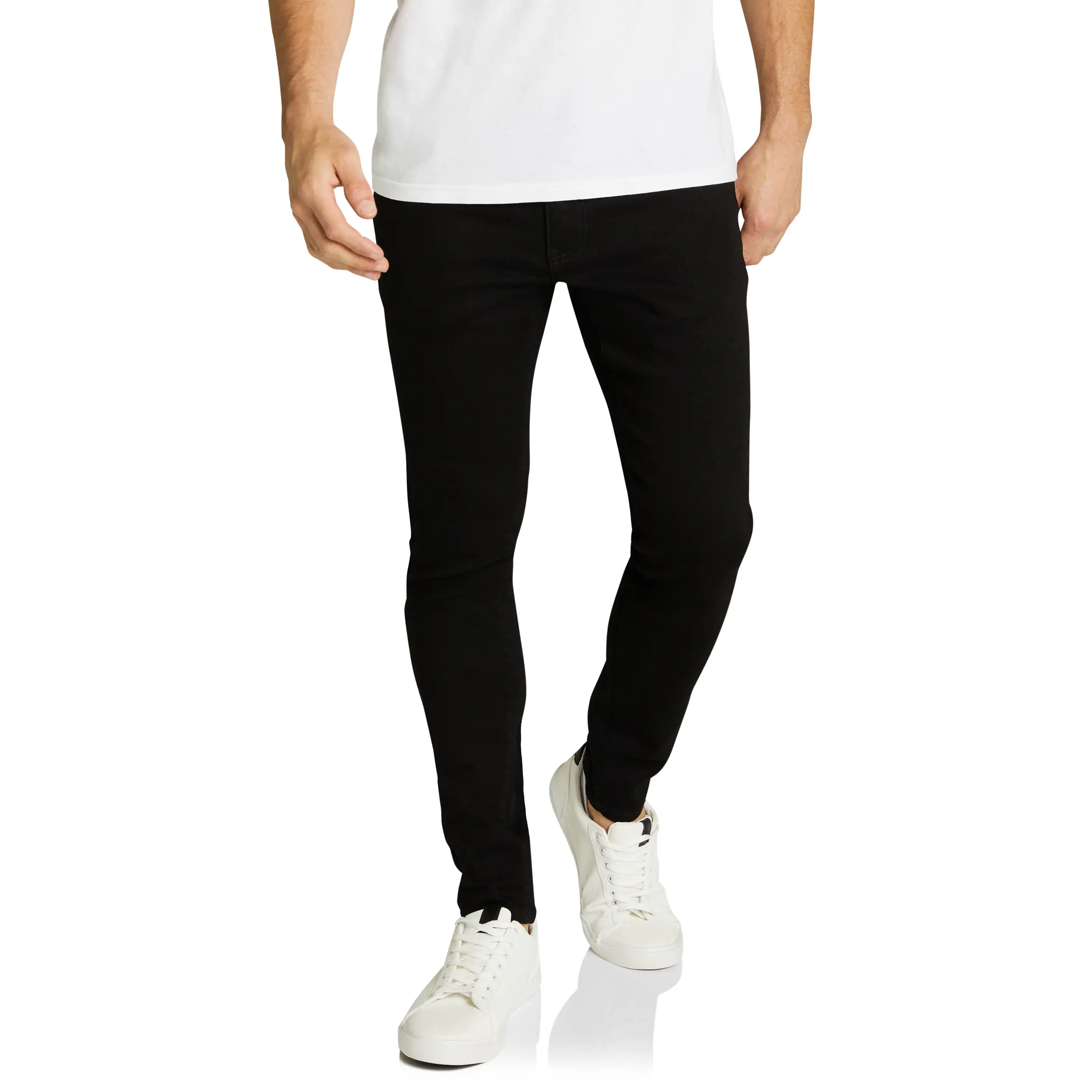 Black Toronto Stretch Skinny Jean - Black
