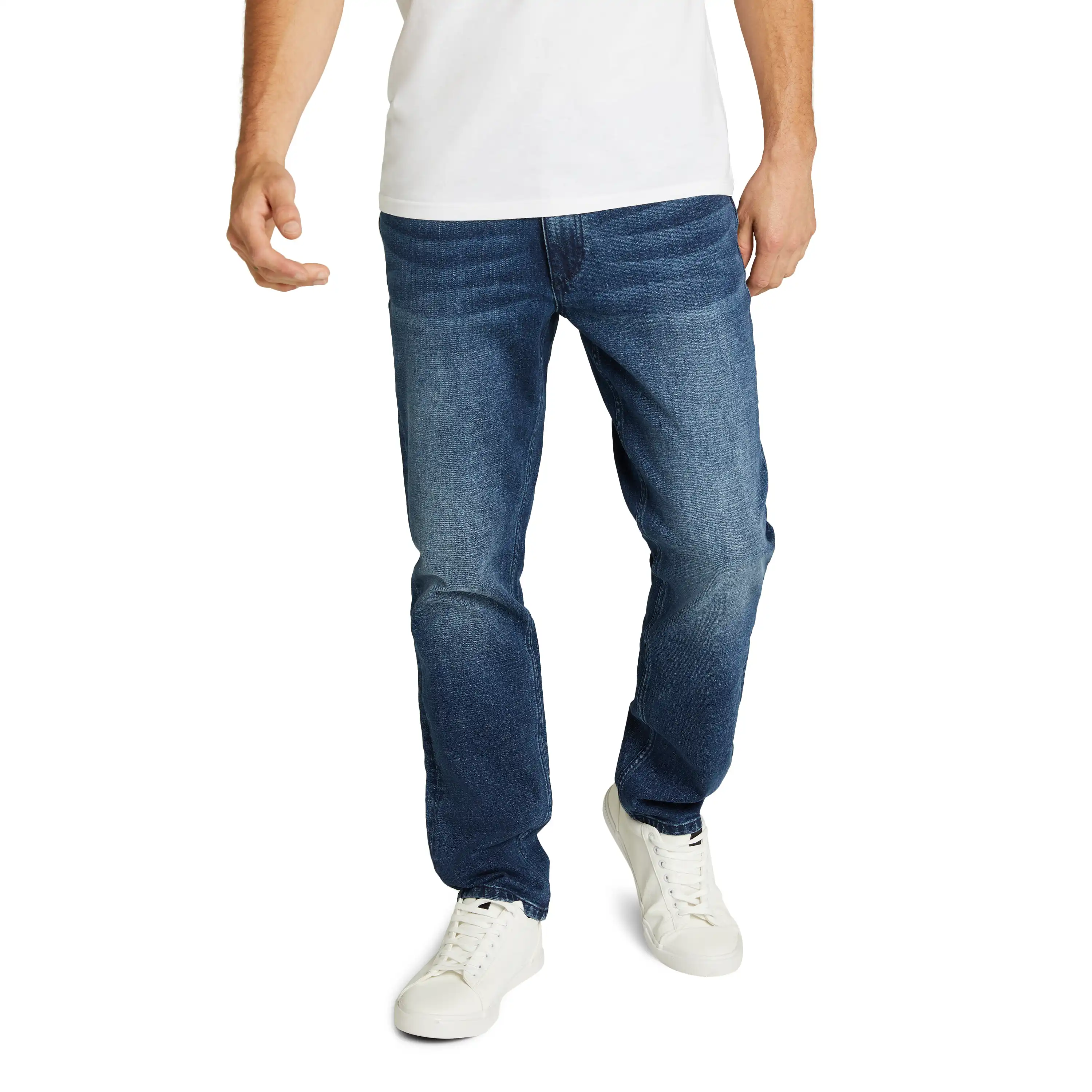 Denim Arran Stretch Straight Jean - Denim