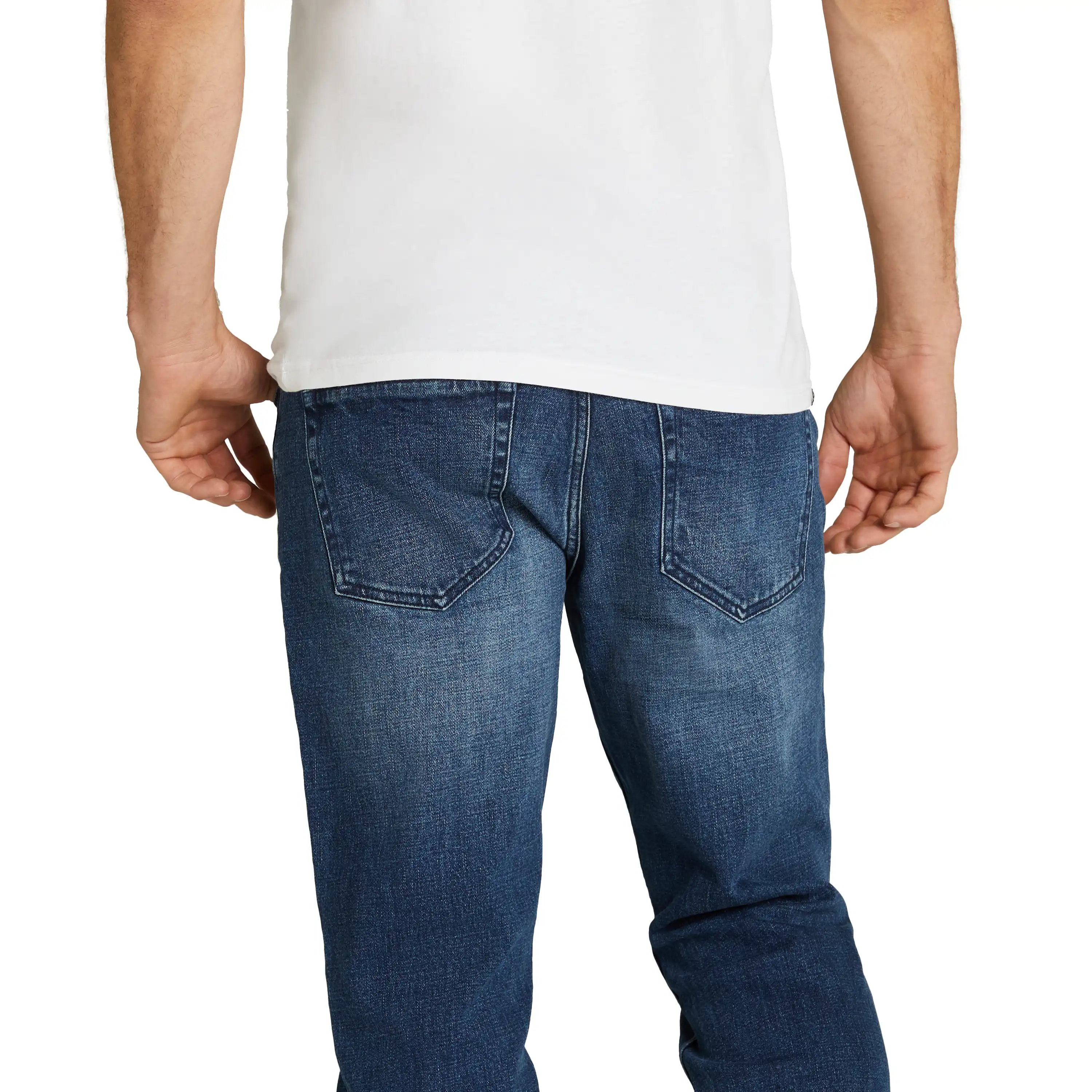 Denim Arran Stretch Straight Jean - Denim