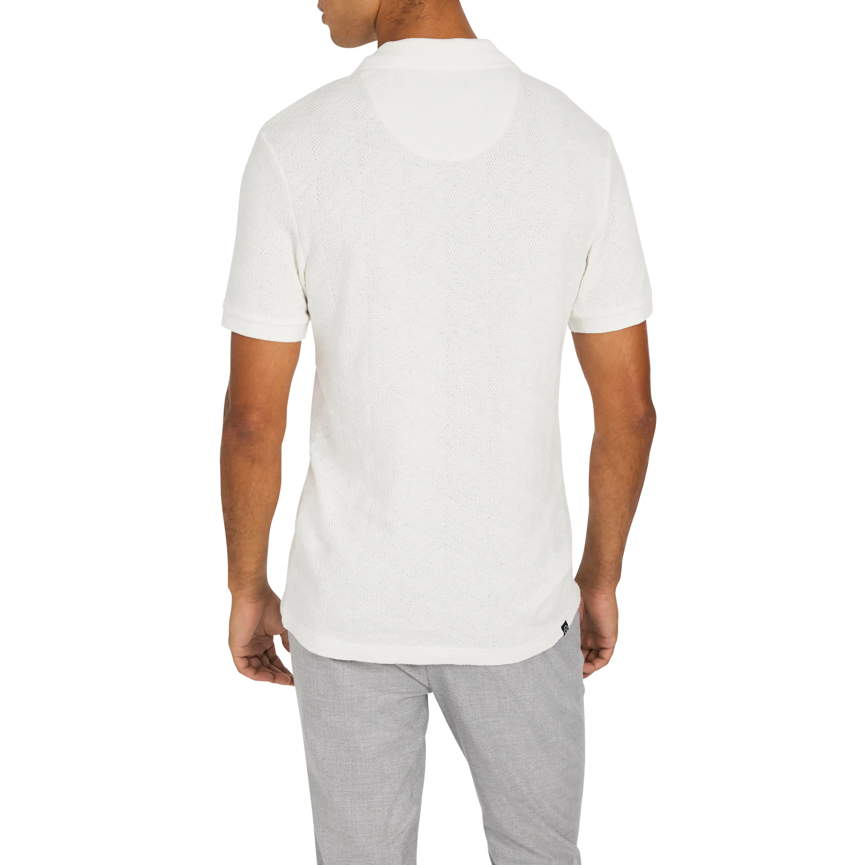 Off White Fritz Smart Polo - Off White