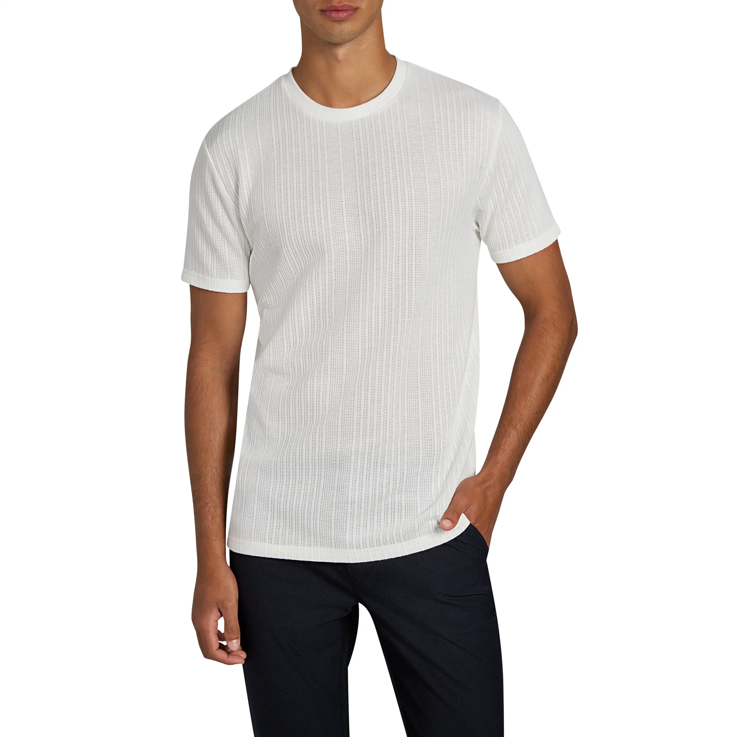 Off White Alton Crew Tee - Off White