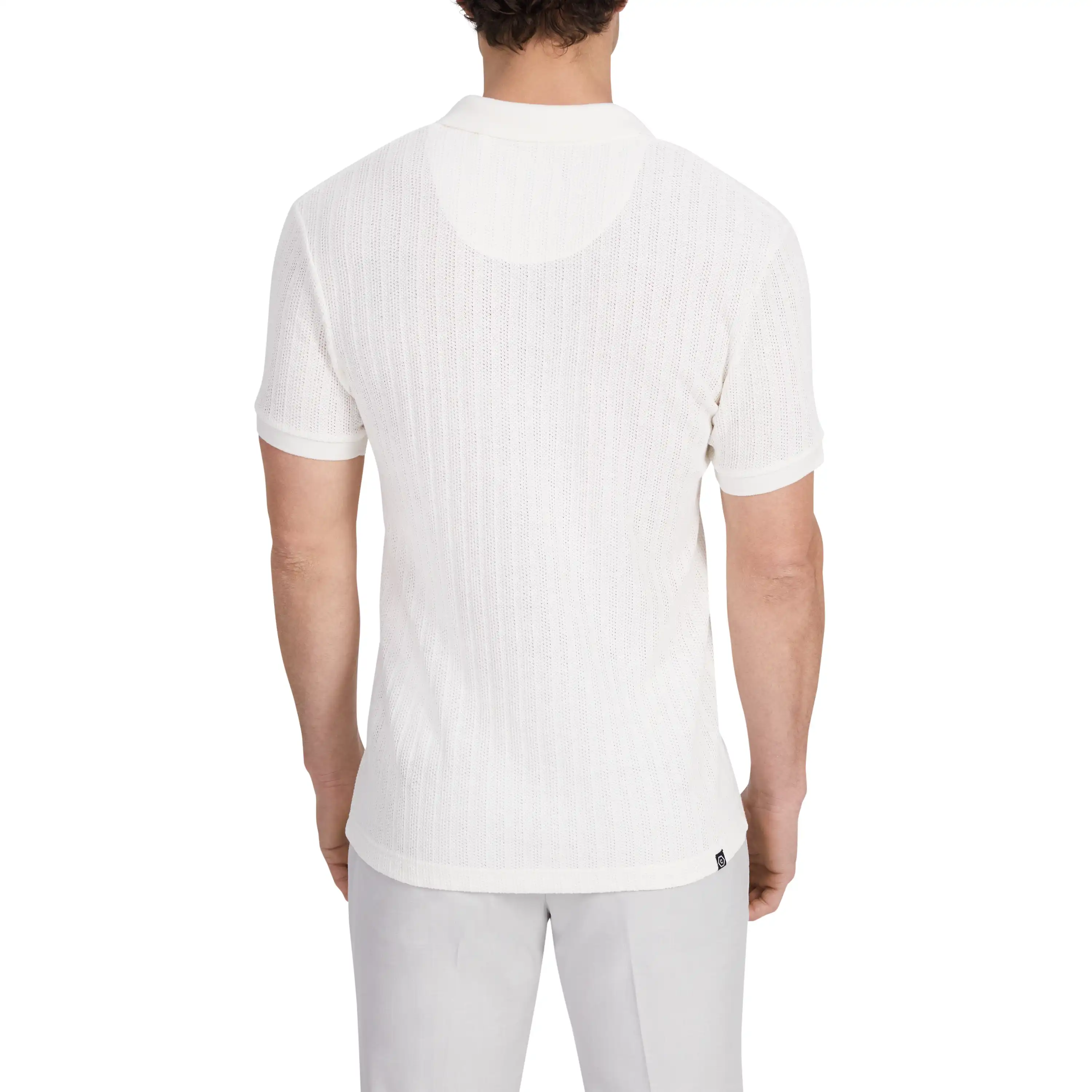 Off White Finley Smart Polo - Off White