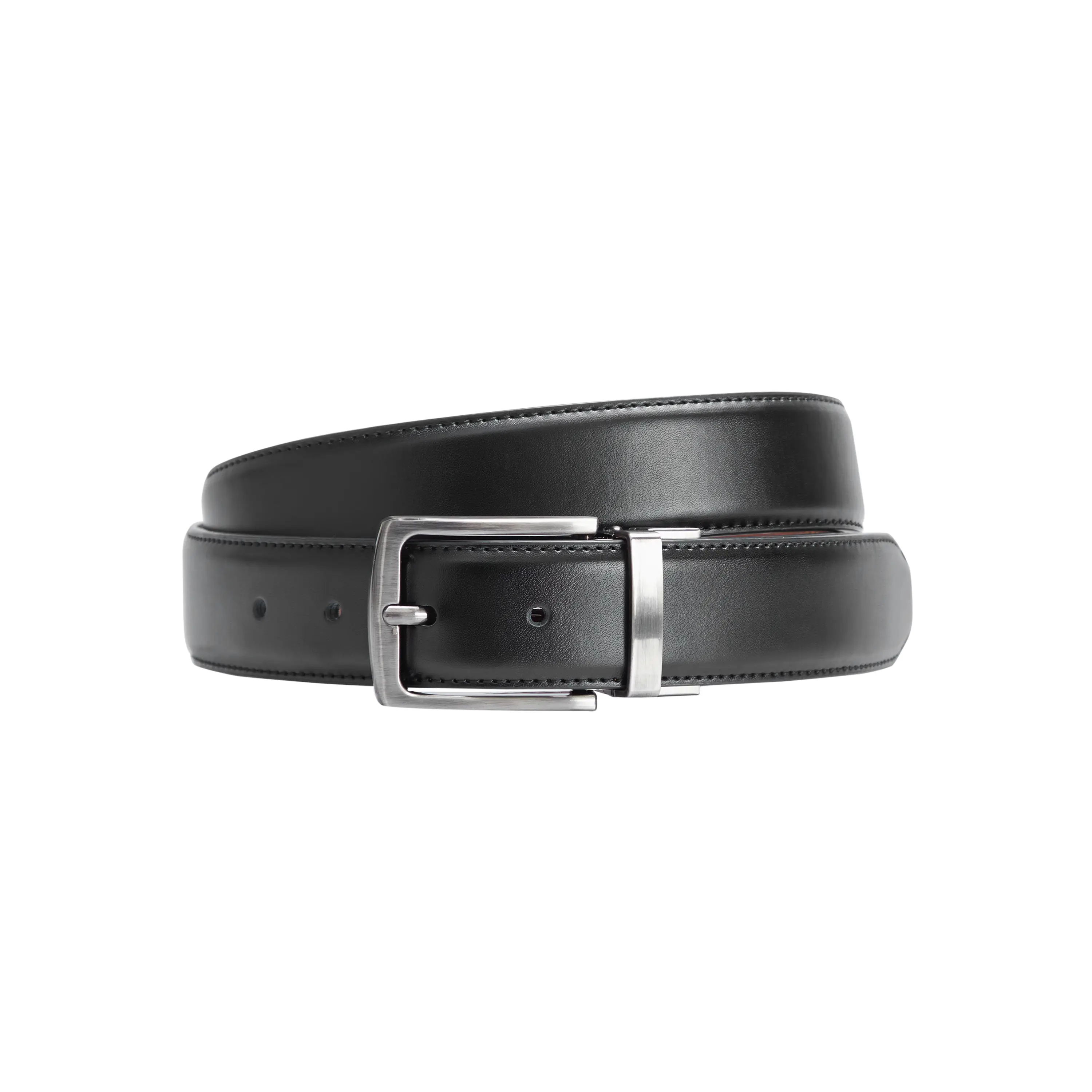 Black Tan Archer Reversible Belt - Black Tan