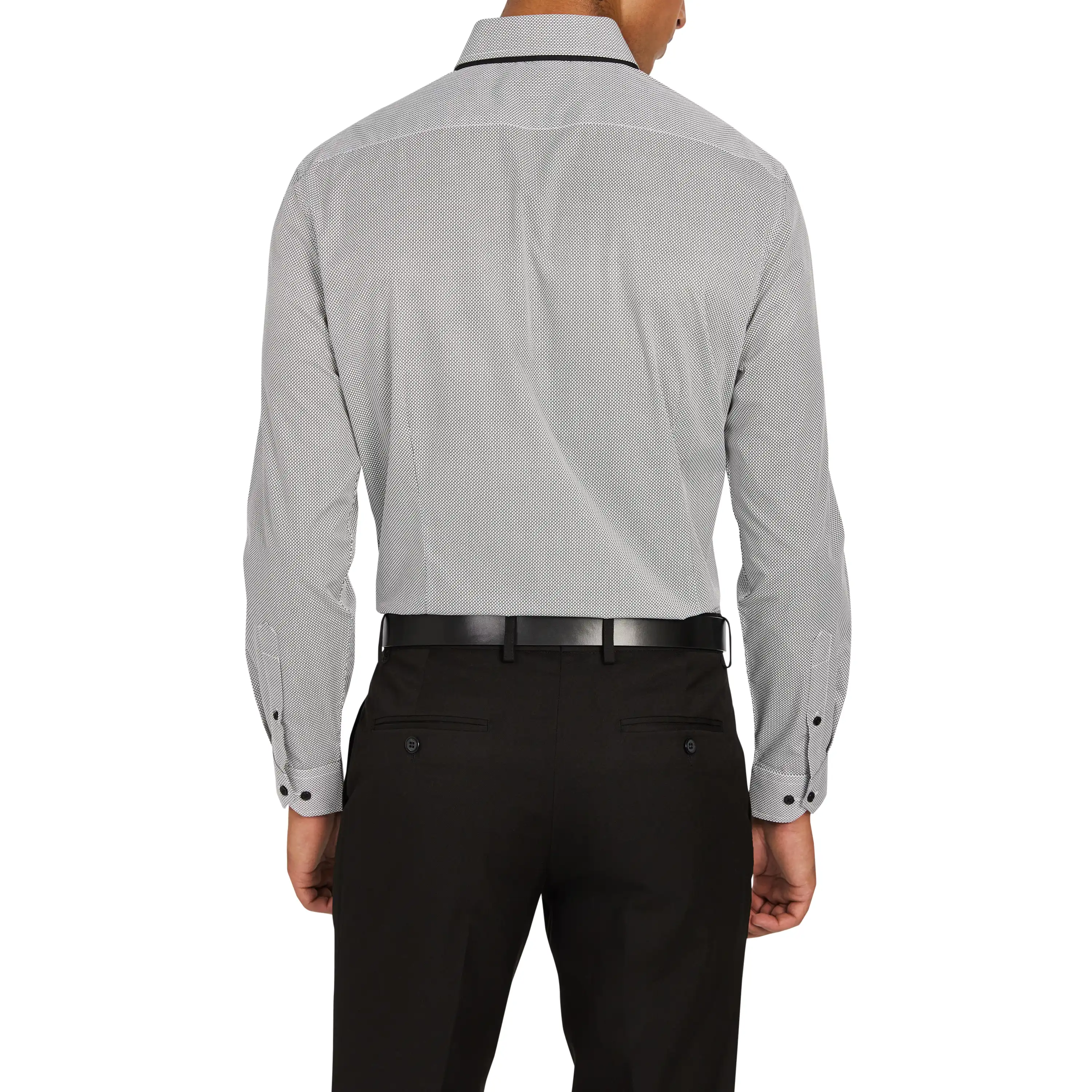 Black Boston Slim Shirt - Black