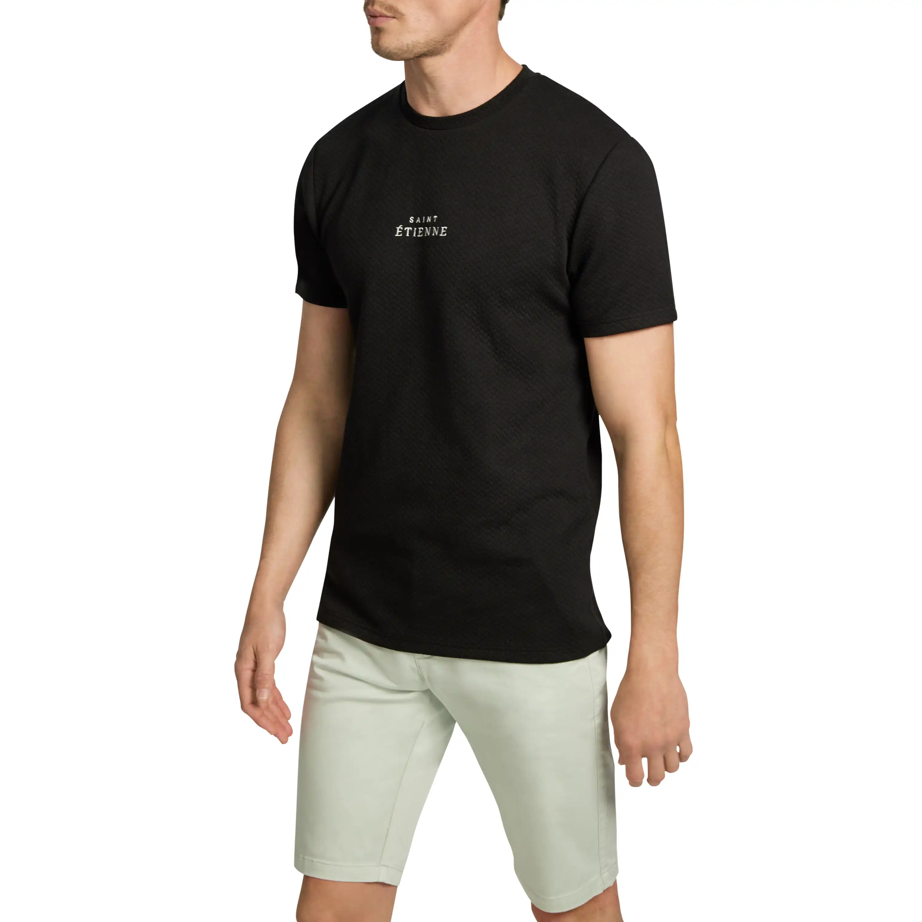 Black Dolan Crew Tee - Black