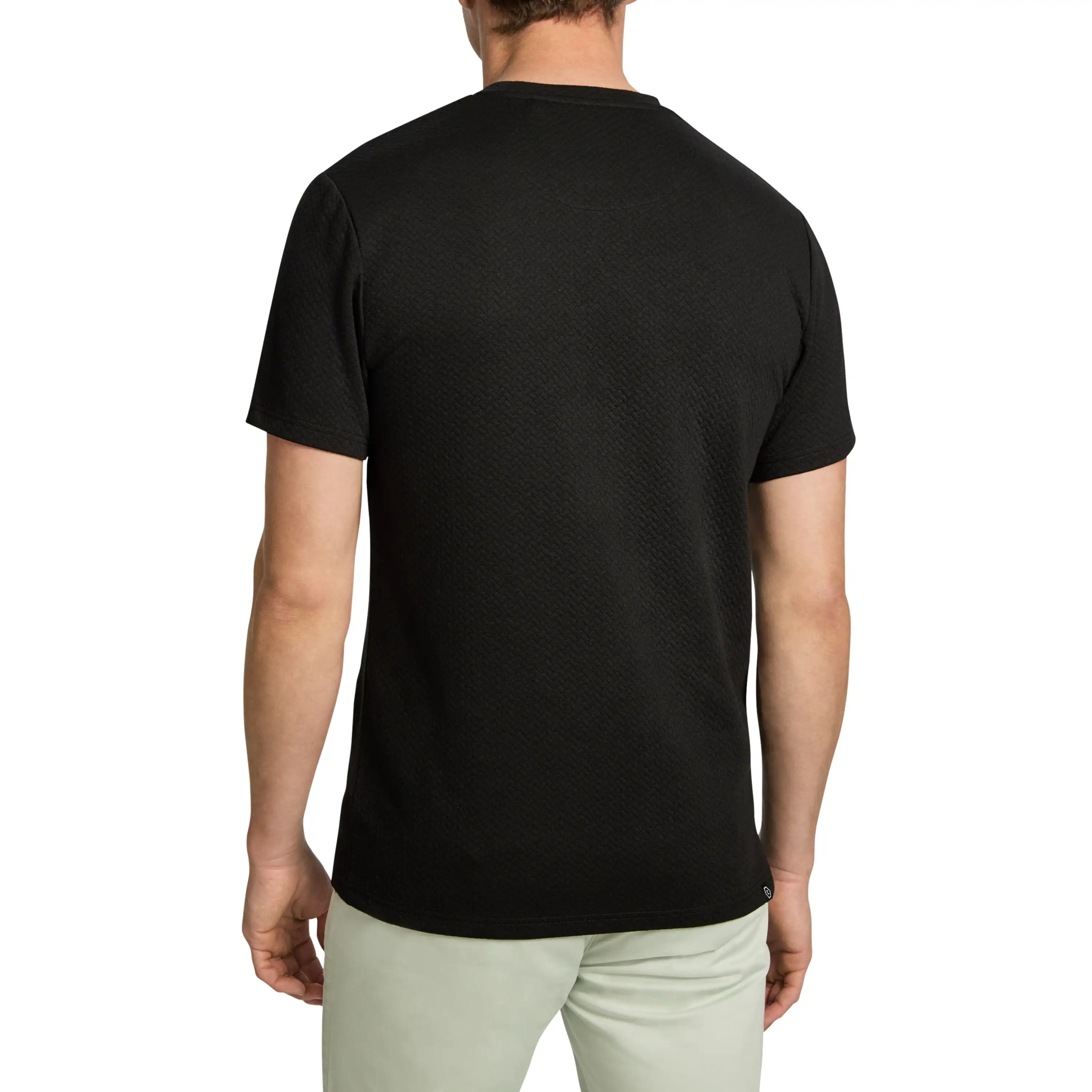 Black Dolan Crew Tee - Black