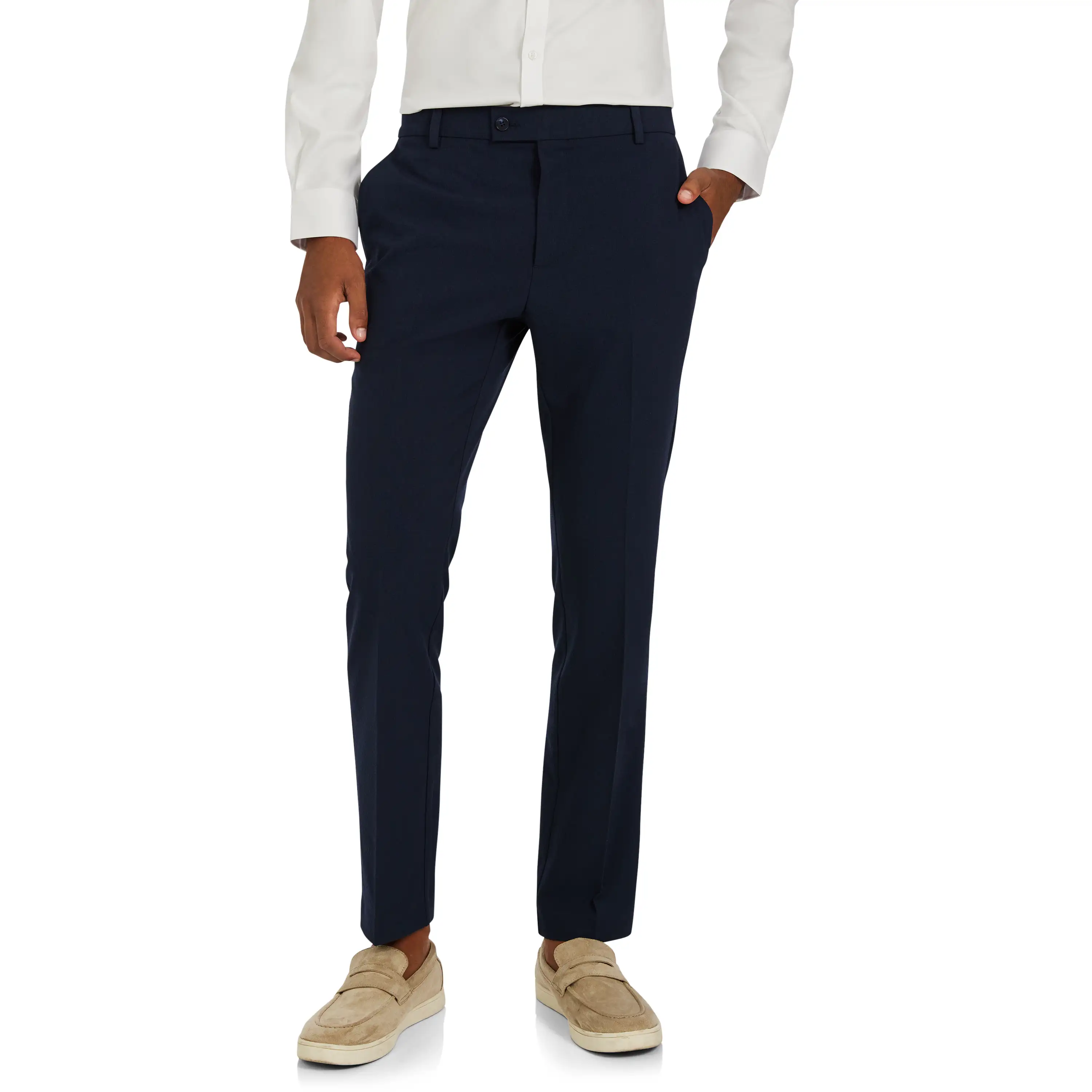 Navy Brooklyn Slim Stretch Suit