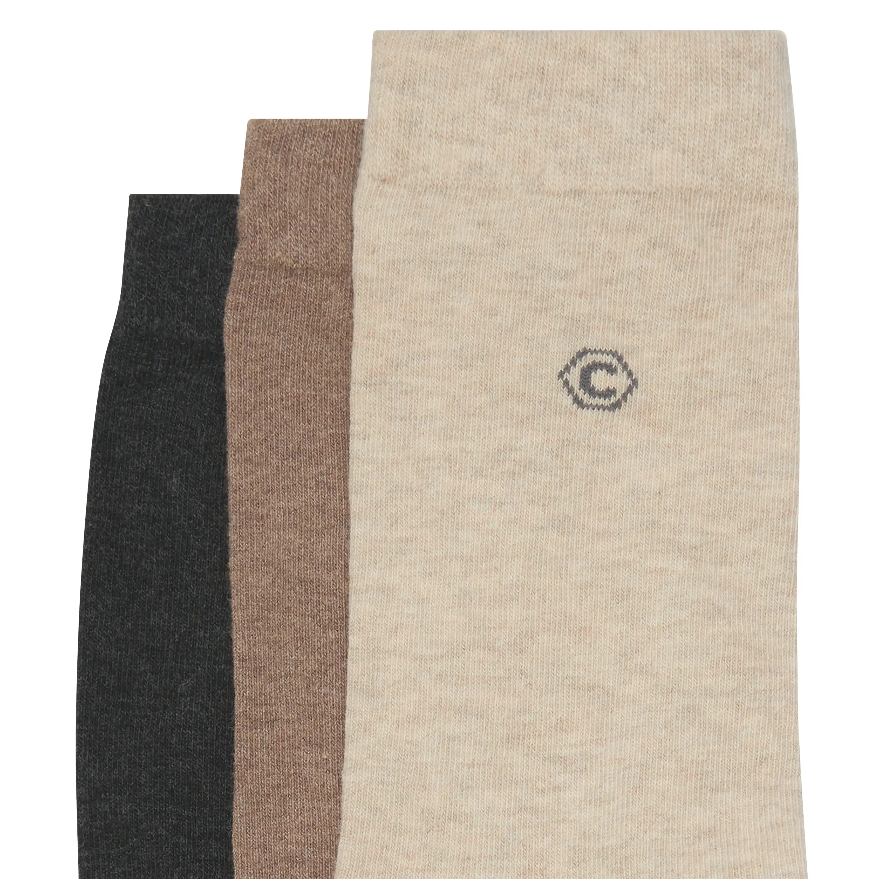 Multi 3 Pack Logo Sock - Multi