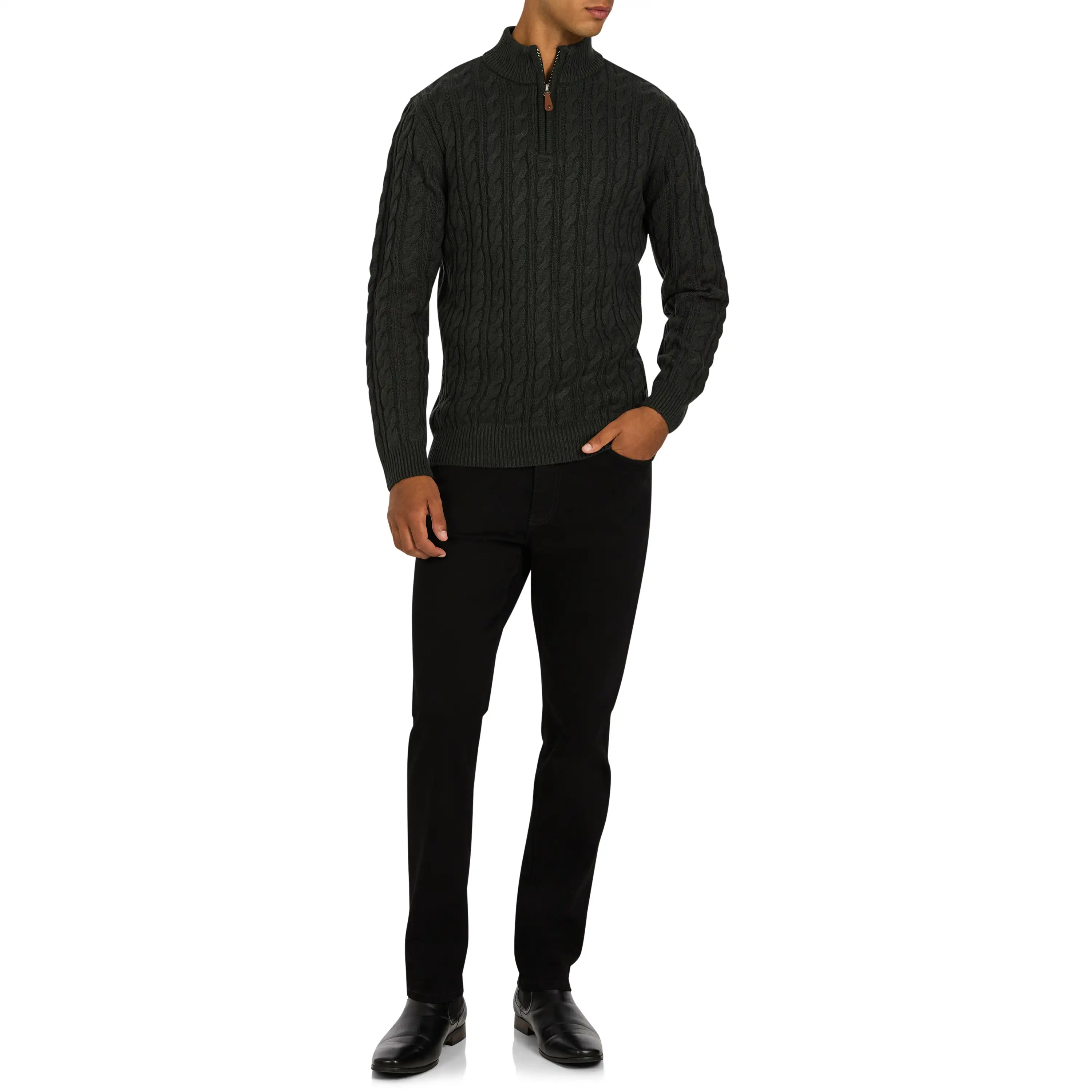 3013-dark-green-montgomery-cable-quarter-zip-knit-dark-green-1.webp
