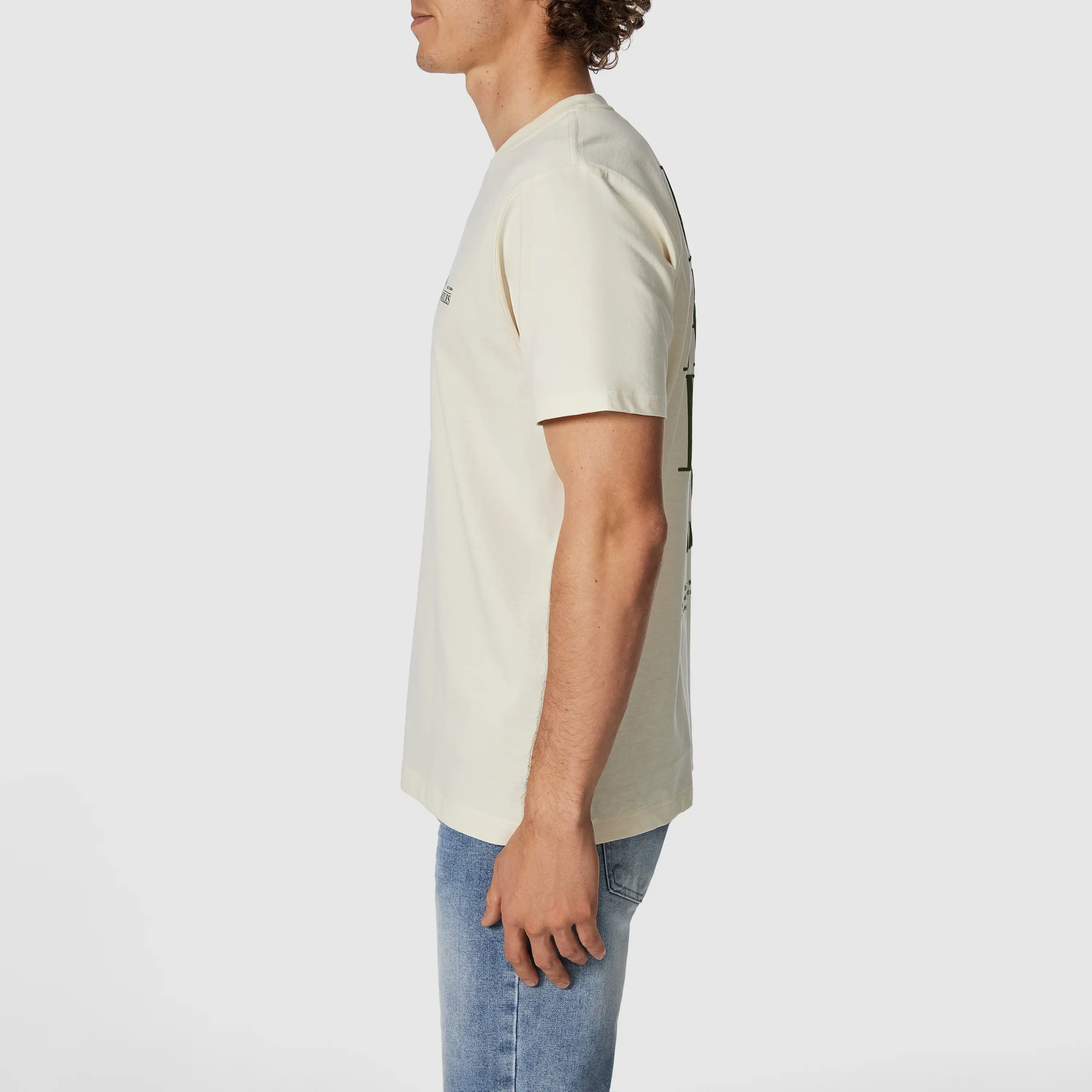 Ivory Owen Graphic Crew Neck Tee - Ivory