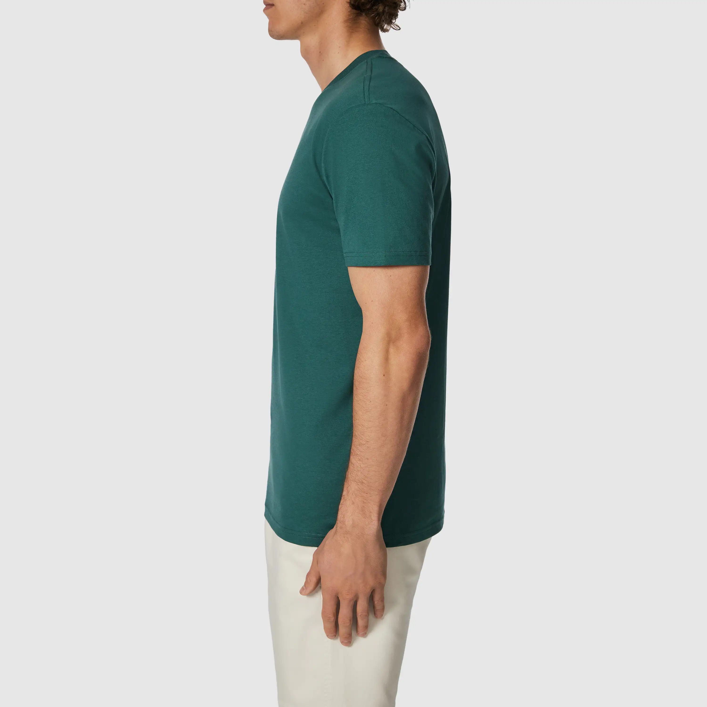 Green Ross Graphic Crew Neck Tee - Green