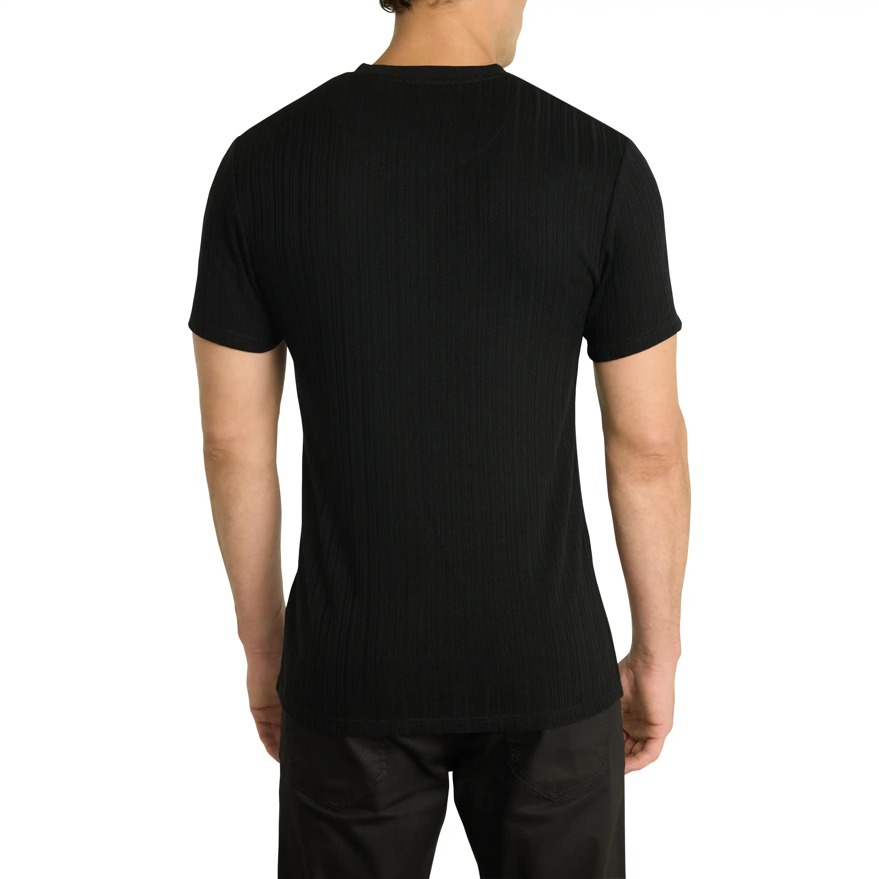 Black Kiefer Crew Neck Tee - Black