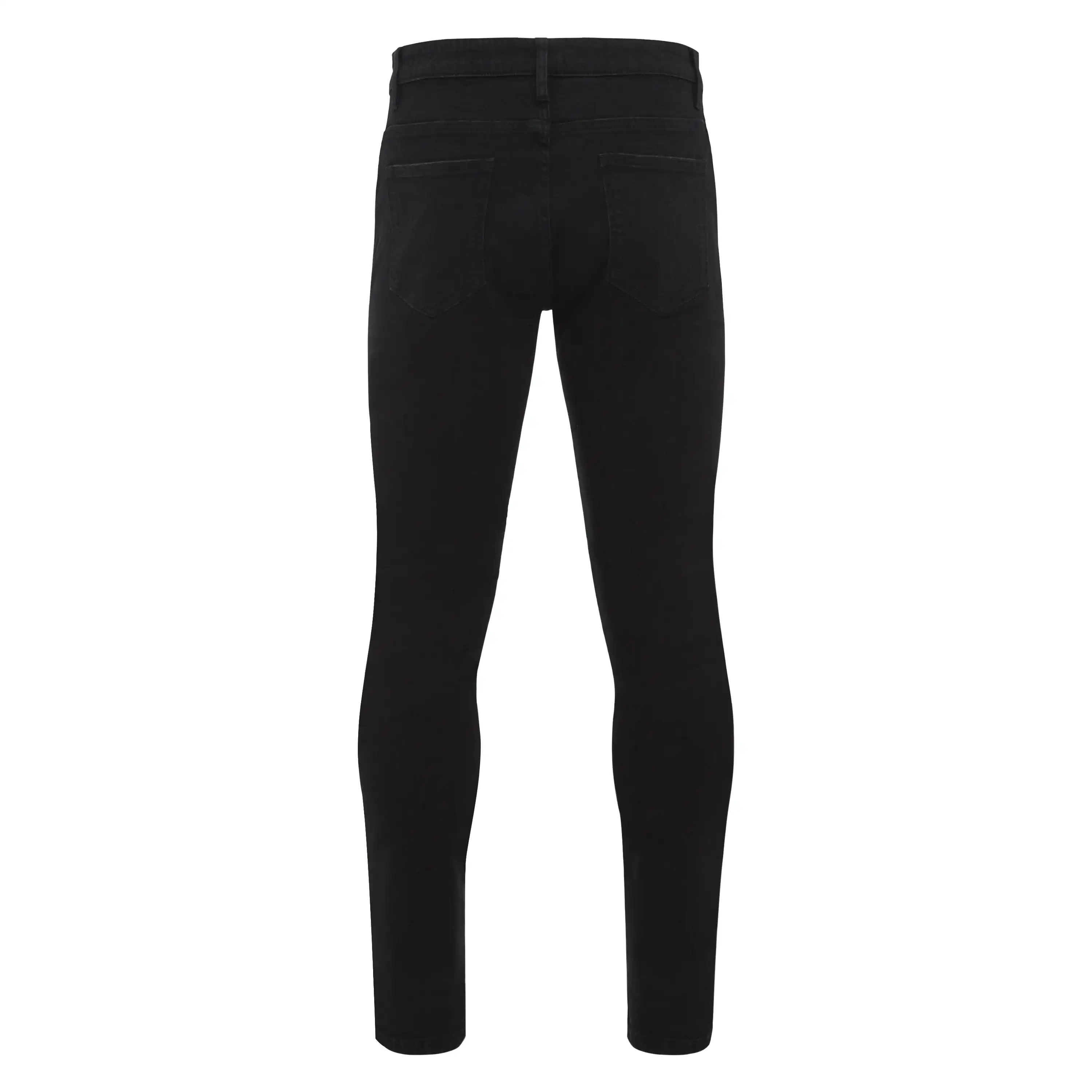 Black Zach Skinny Ripped Jean - Black