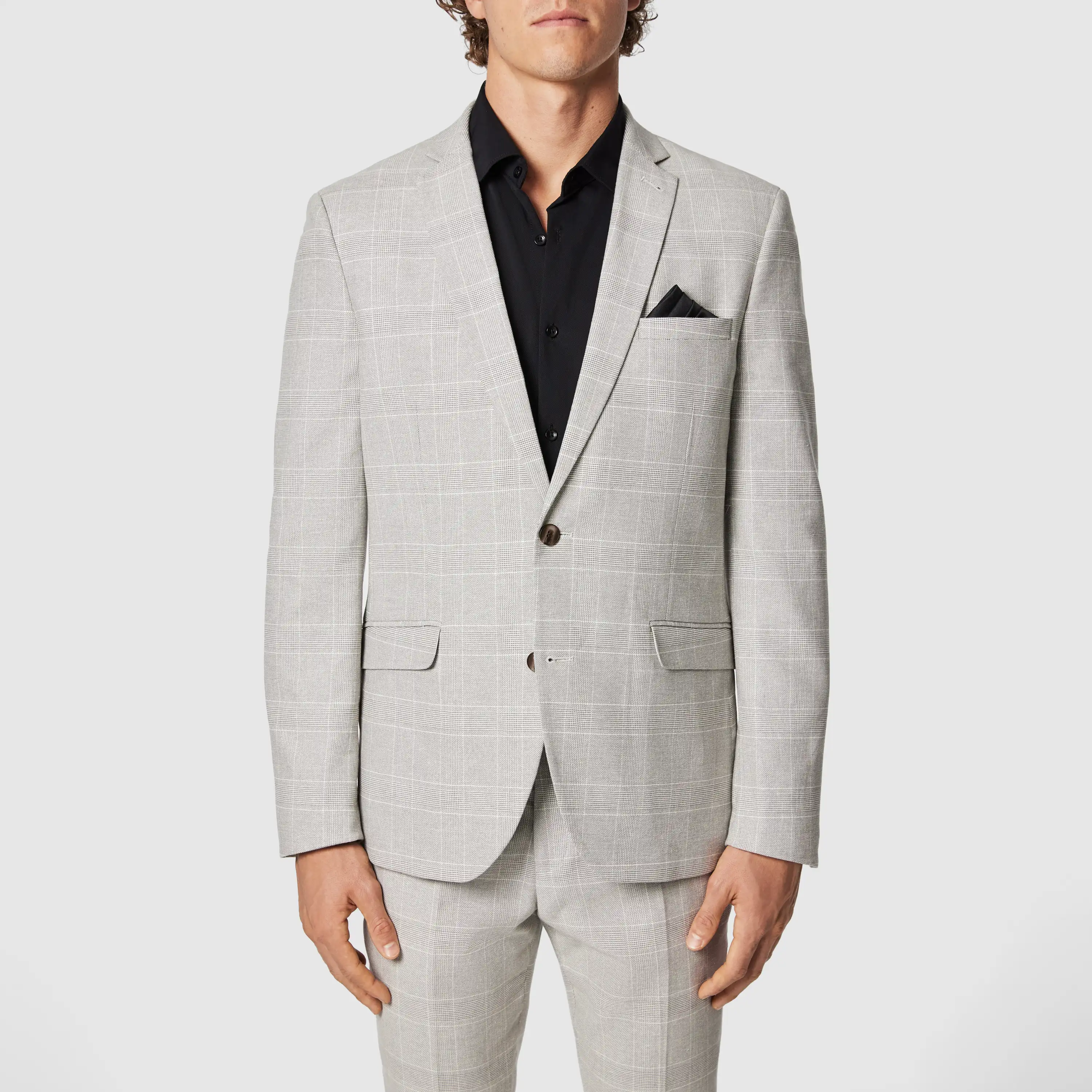 Light Grey Sorrento Slim Suit