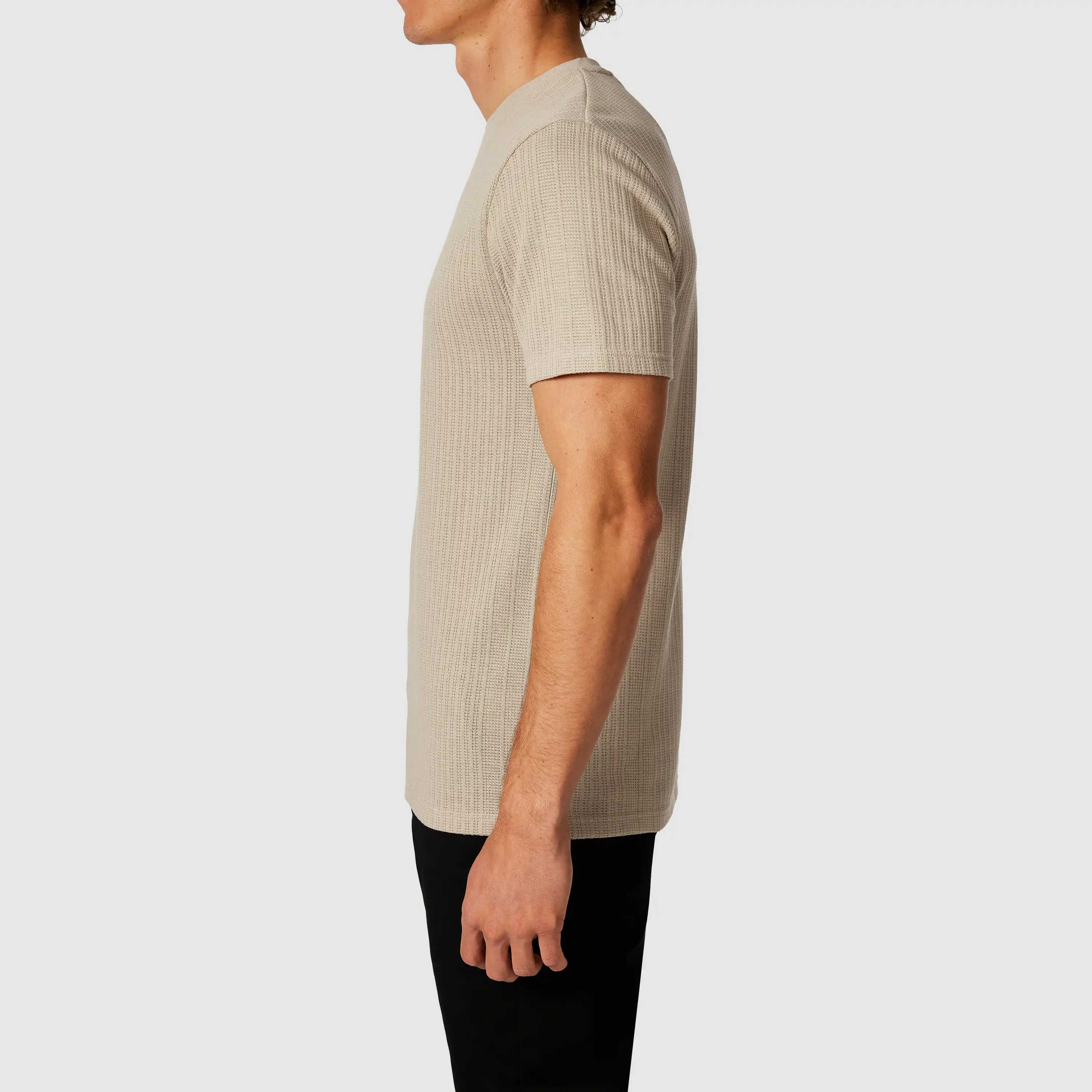 Sand Alton Crew Tee - Sand