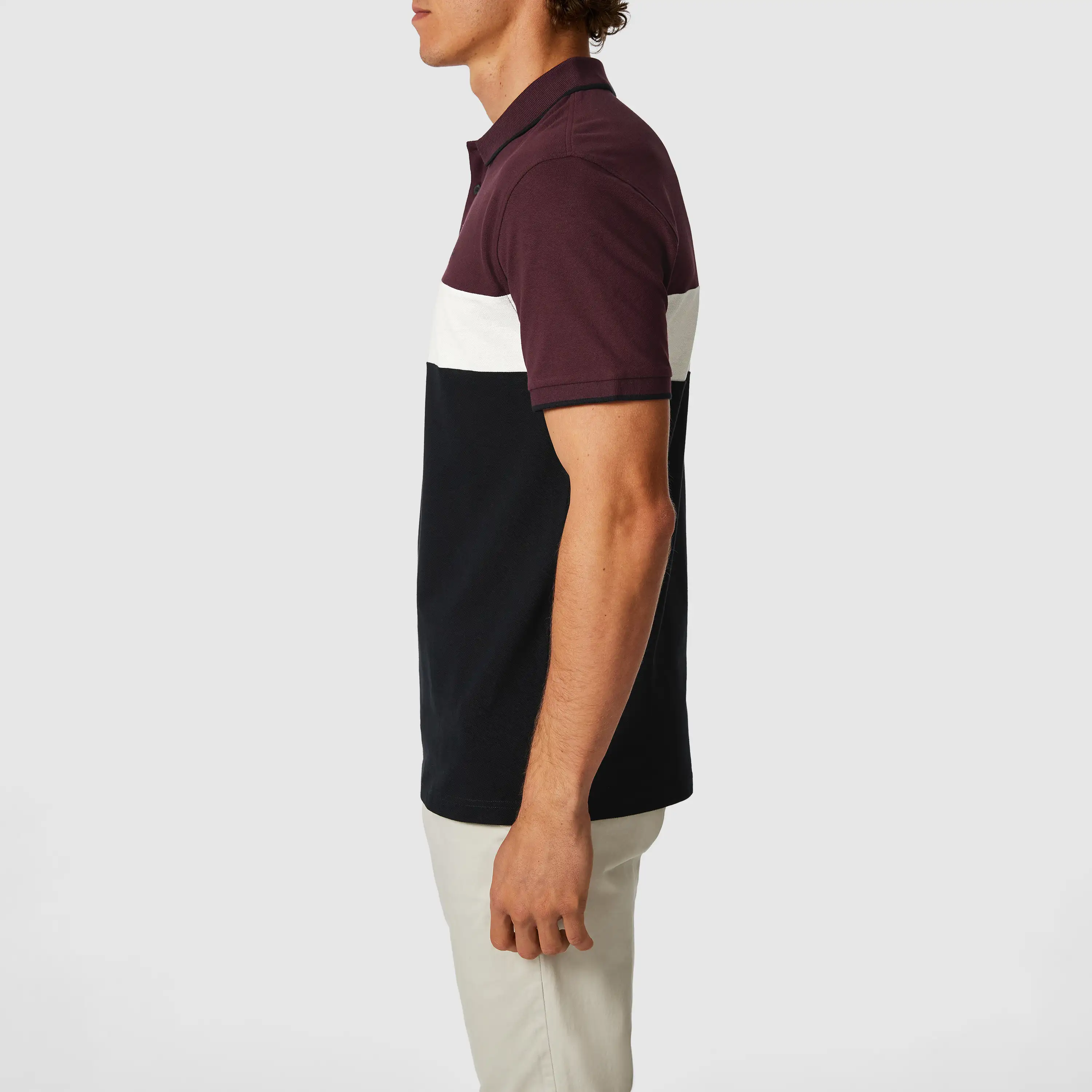 Berry David Cotton Blend Polo Shirt - Berry