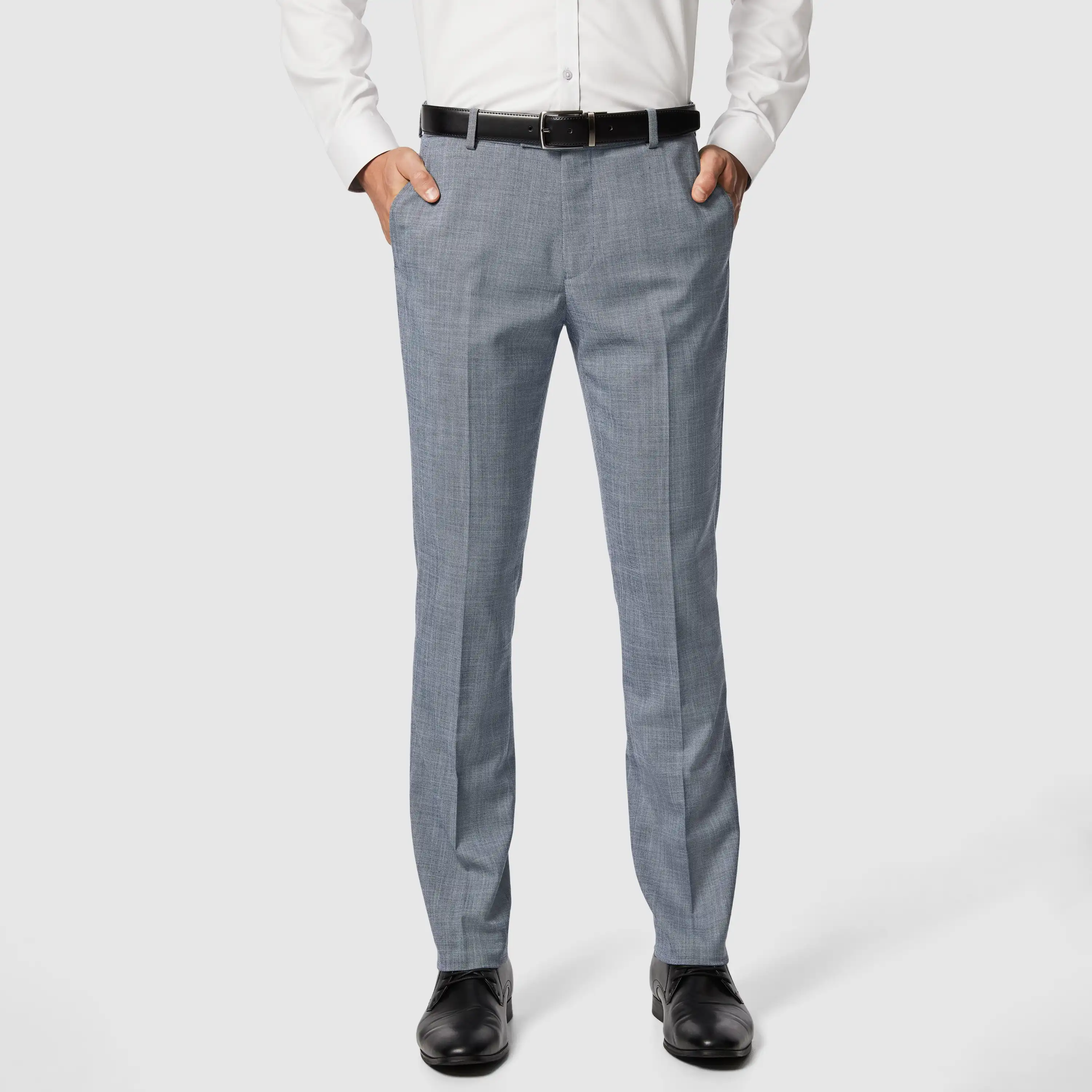 New Blue Porter Slim Stretch Suit