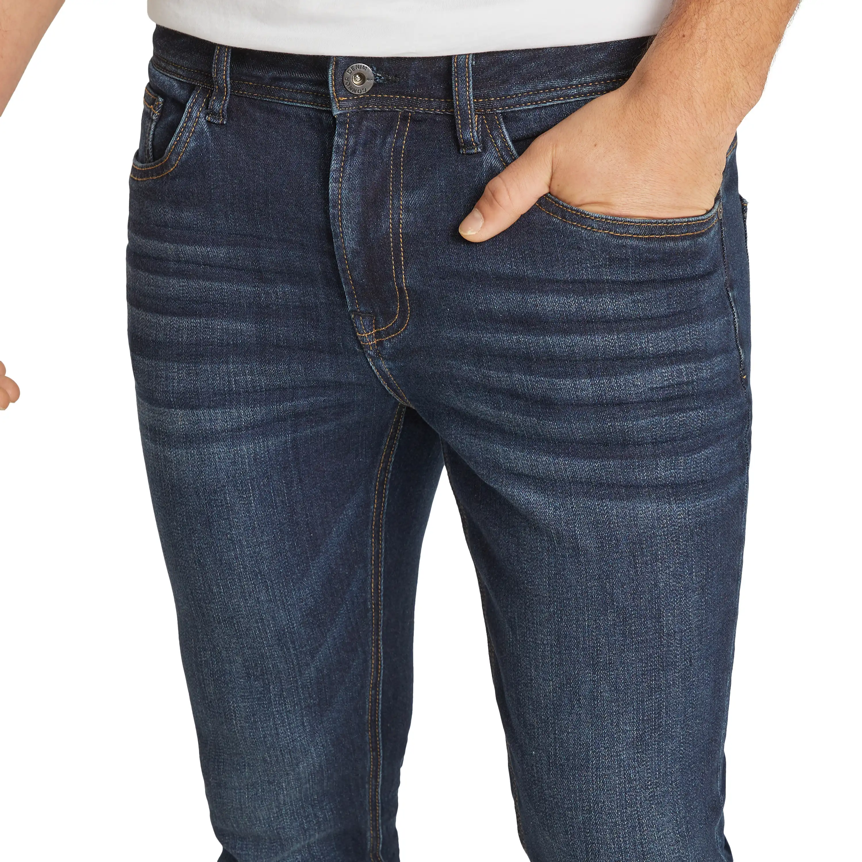Dark Blue Omagh Skinny Jean - Dark Blue