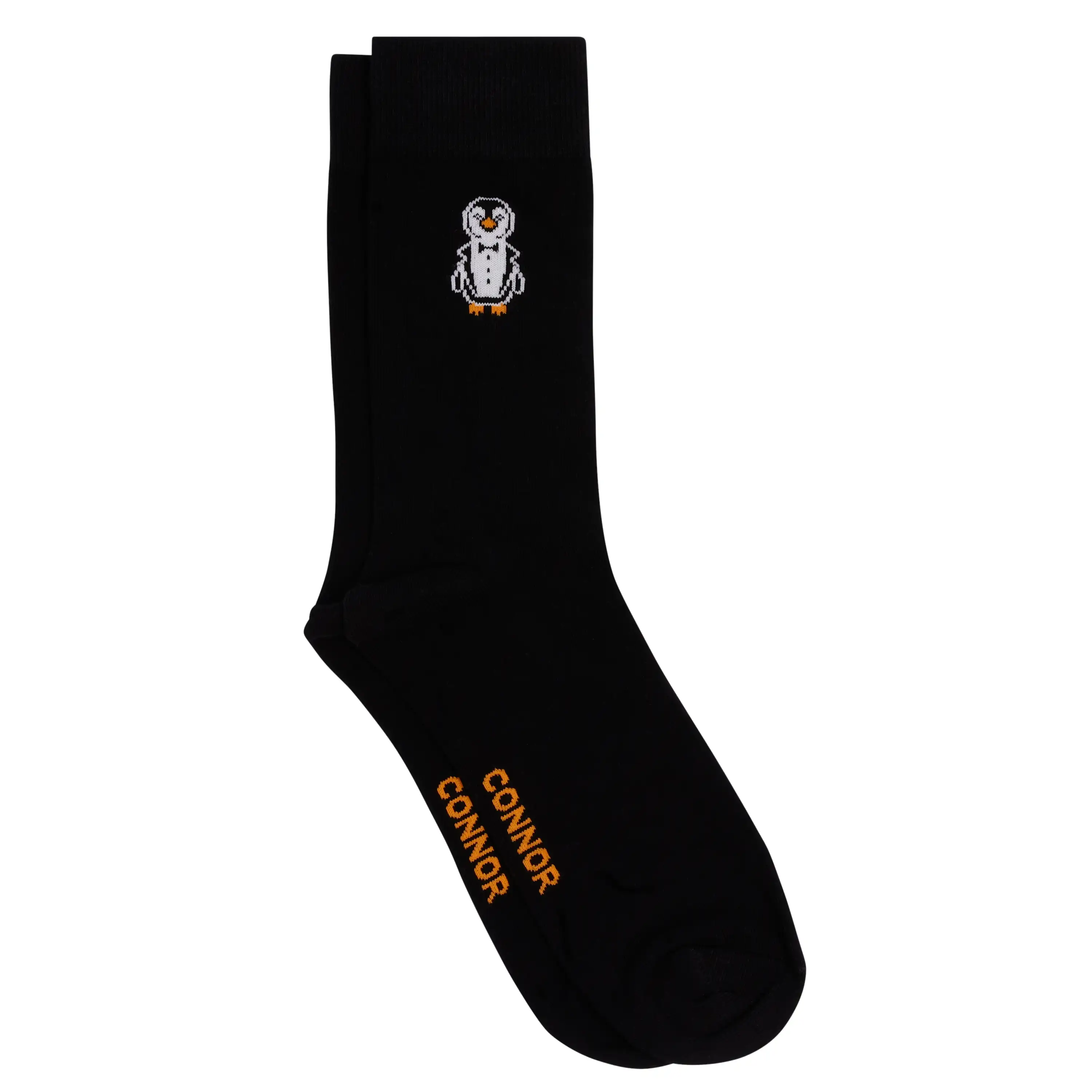 Black Penguin Suit Sock - Black