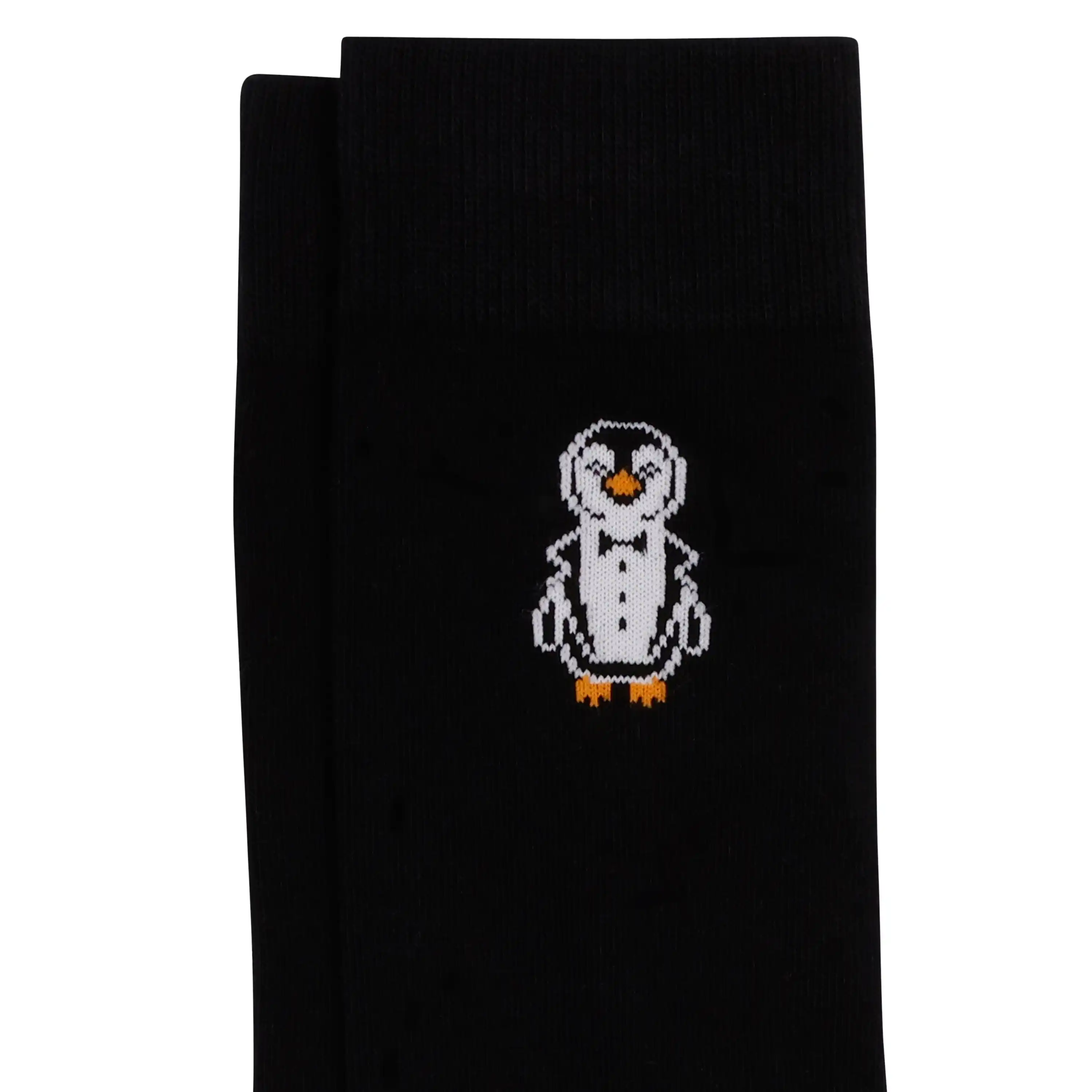 Black Penguin Suit Sock - Black