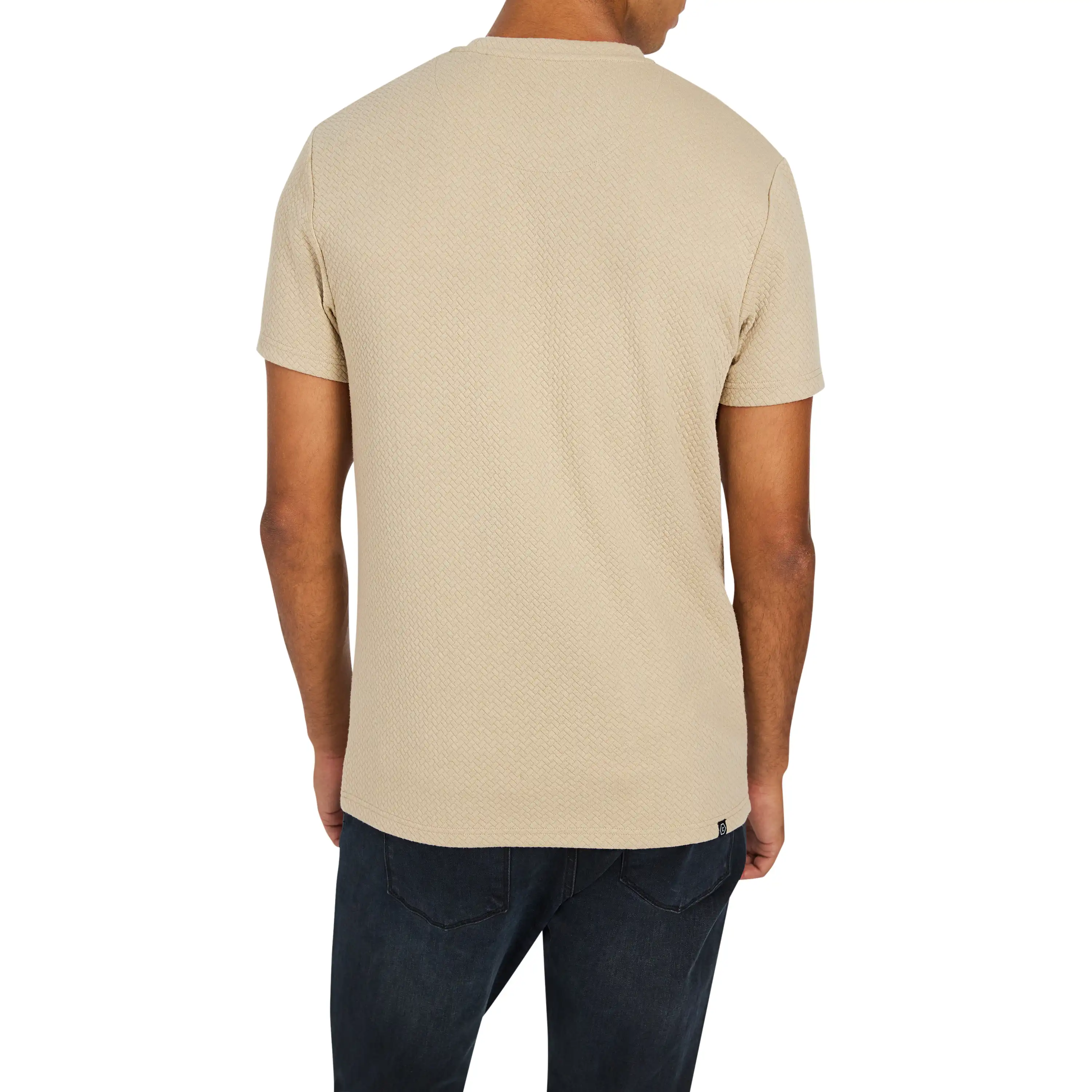 Beige Dolan Crew Tee - Beige