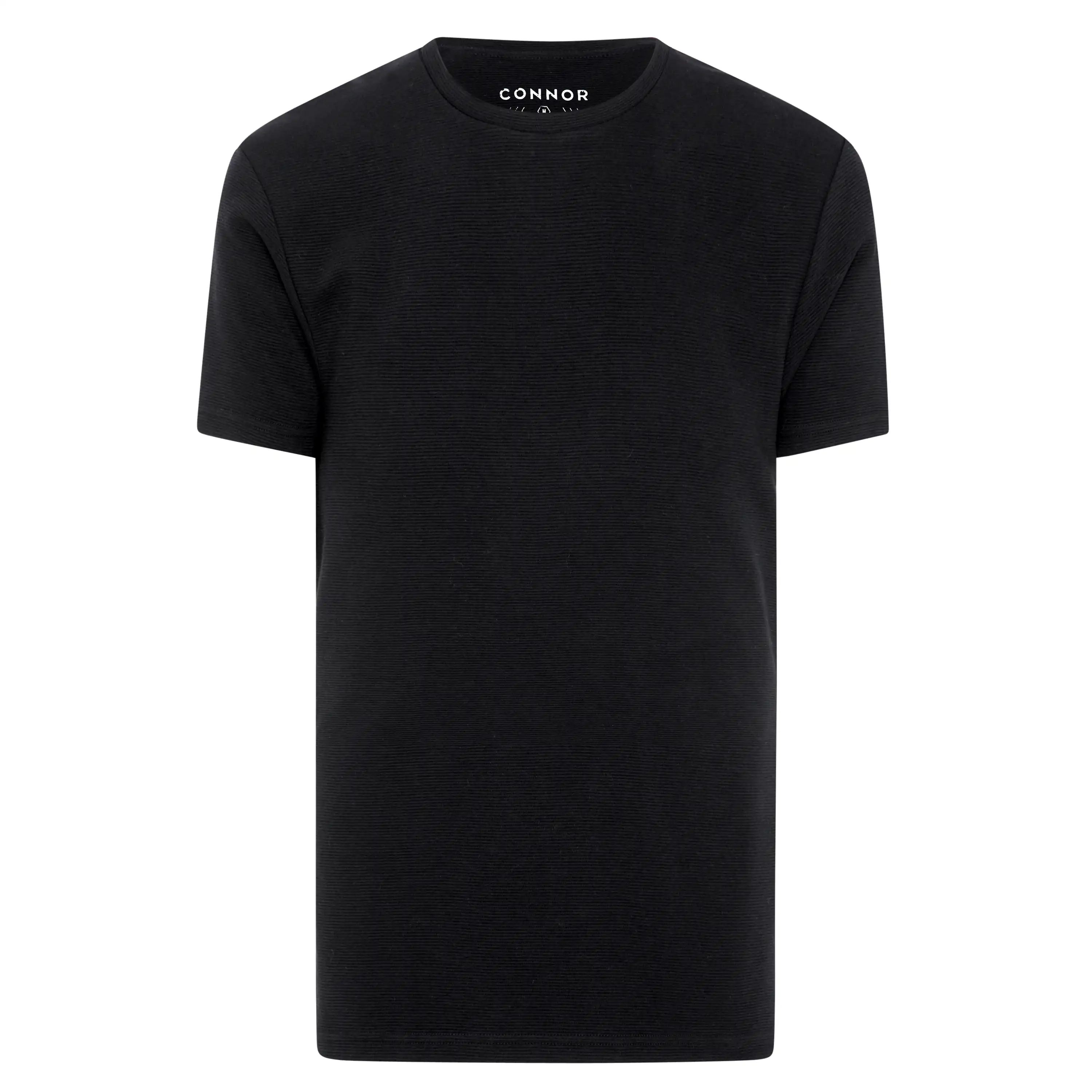Black Korey Crew Neck Tee - Black