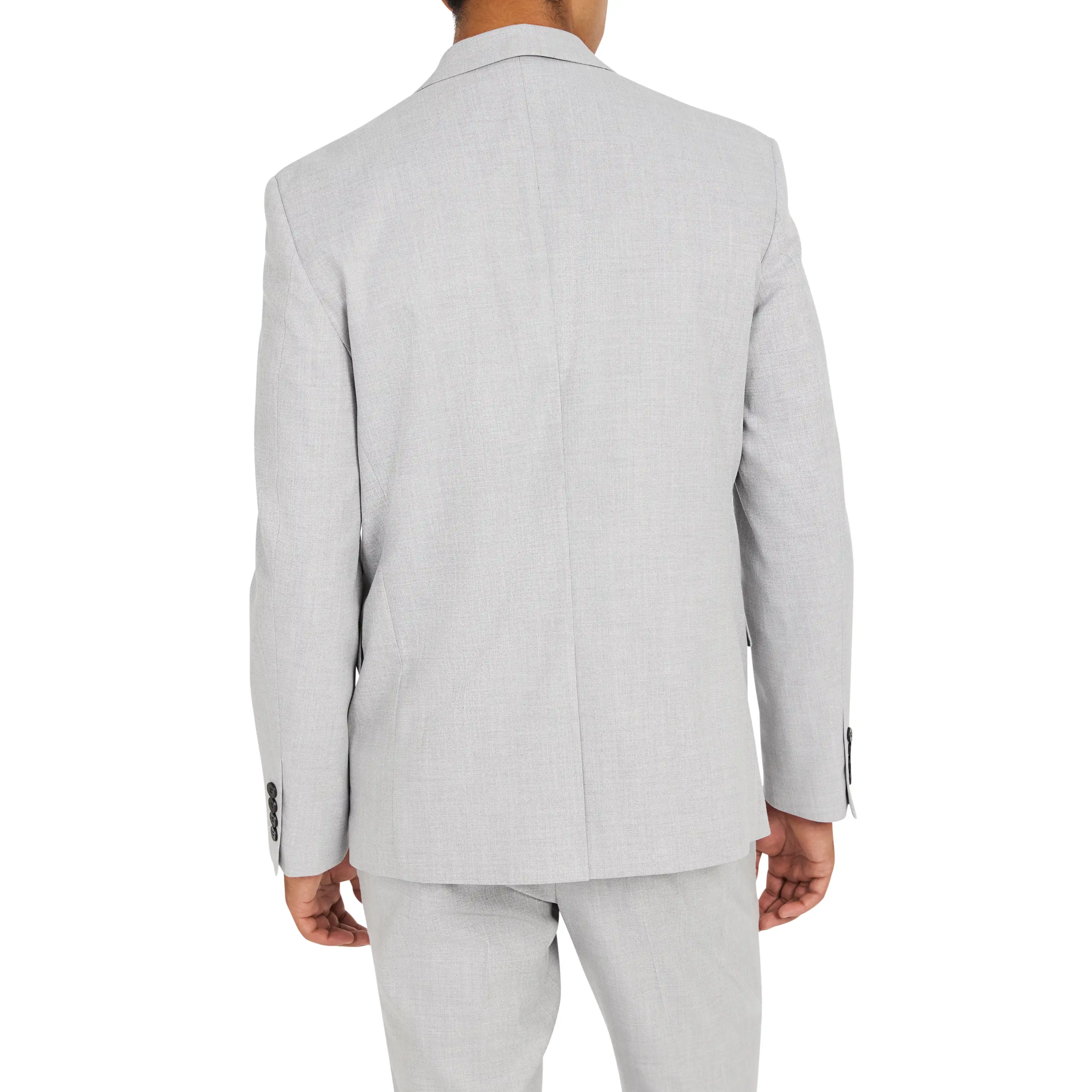 Light Grey Scotney Slim Stretch Suit Jacket - Light Grey
