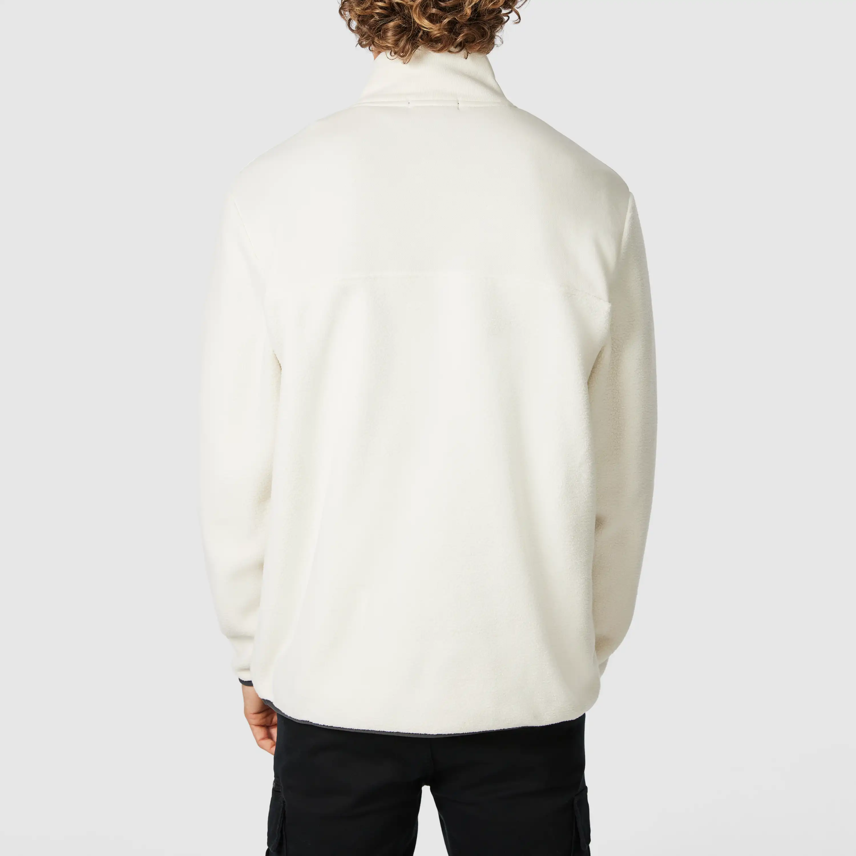 Stone Ridge Quarter Zip Fleece Sweat - Stone
