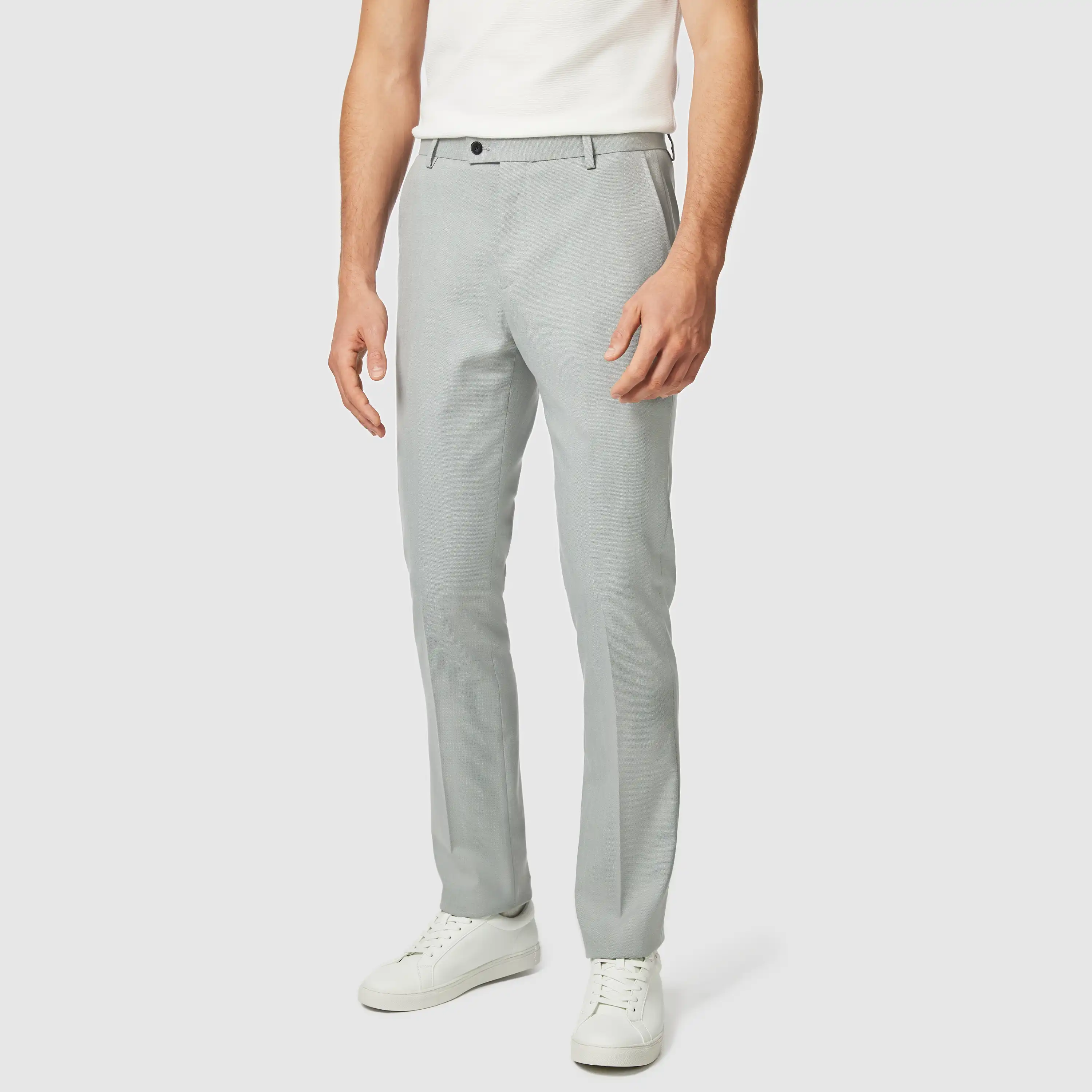Sage Green Scotney Slim Stretch Dress Pant - Sage Green