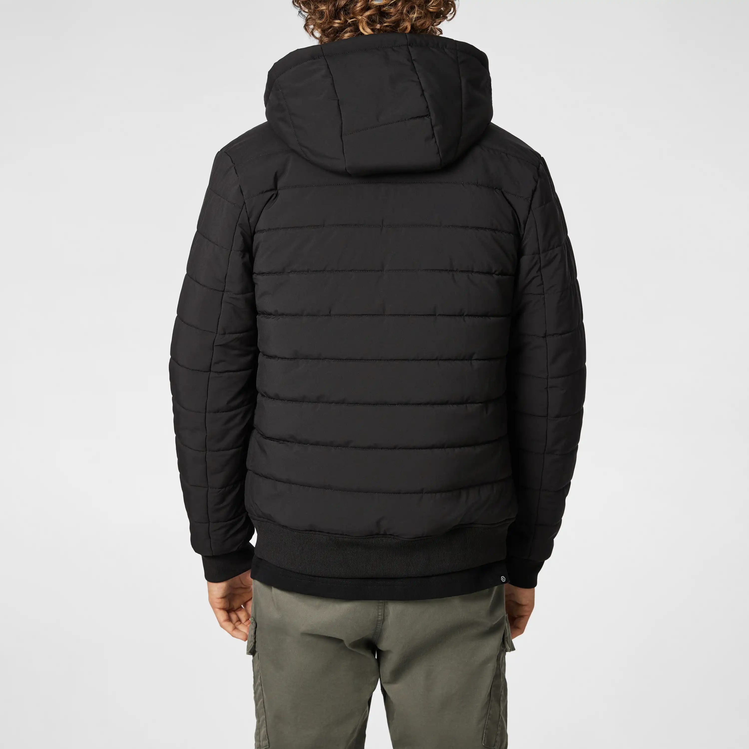 Black Mac Puffer Jacket - Black