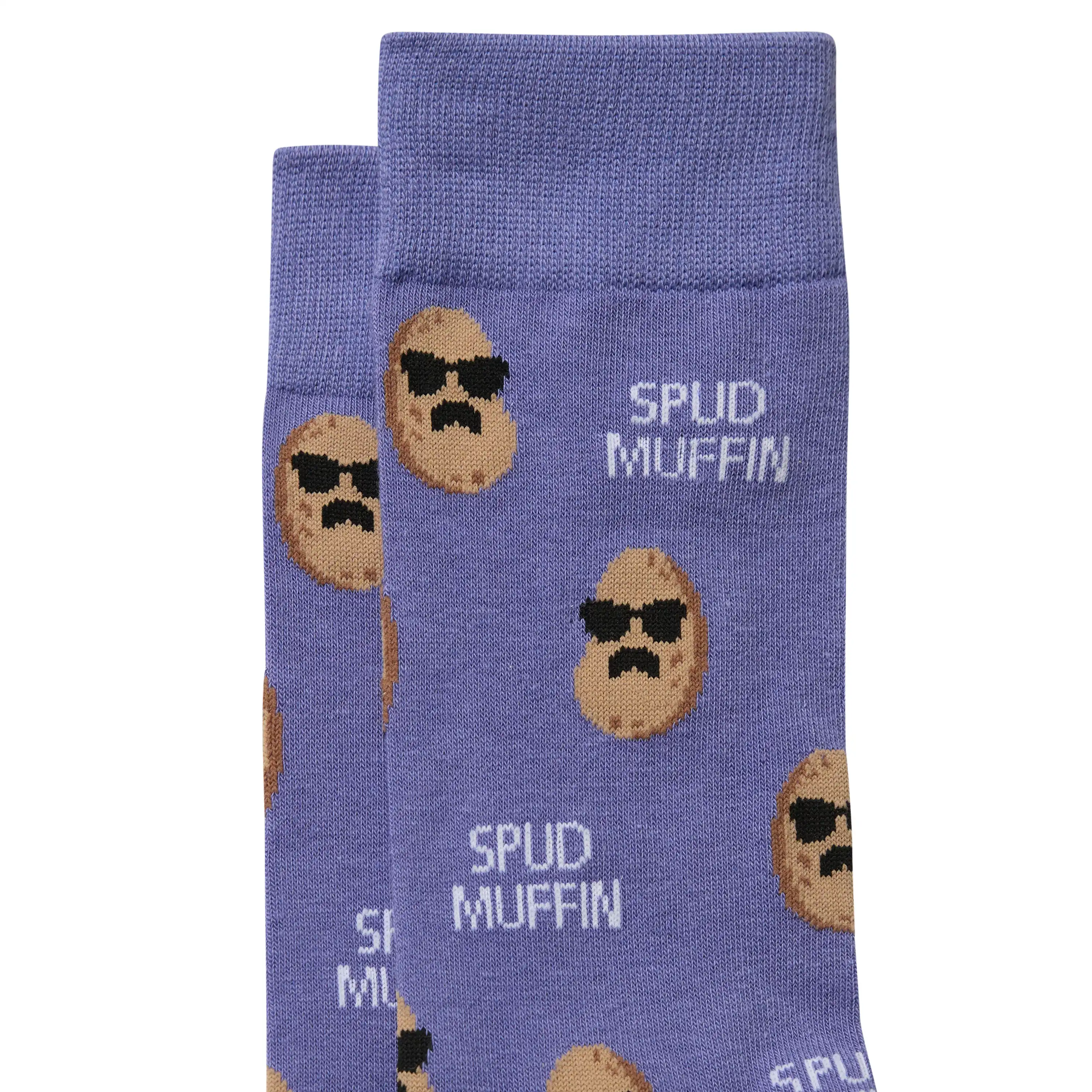 Lilac Spud Muffin Sock - Lilac
