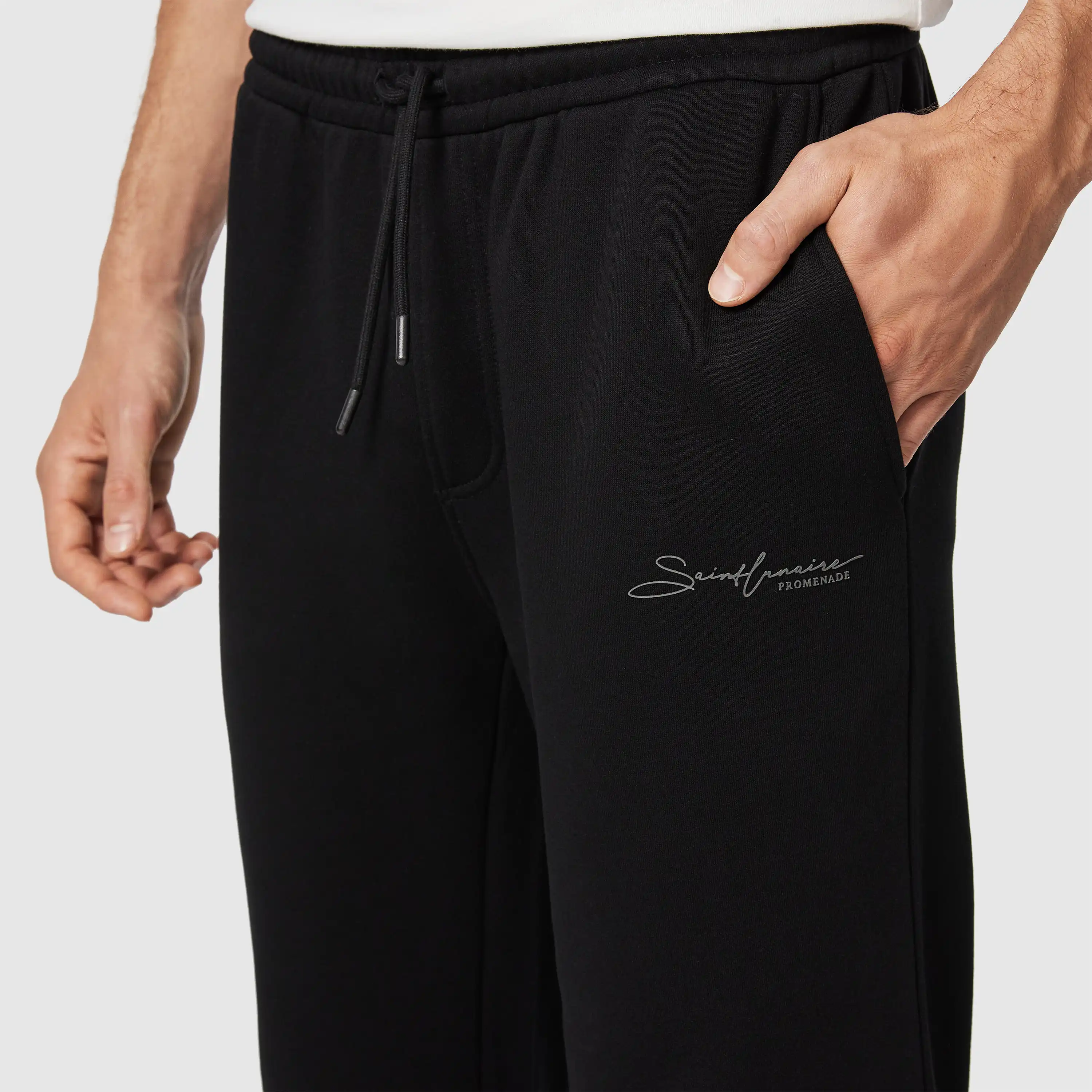 Black Levi Sweat Pant - Black