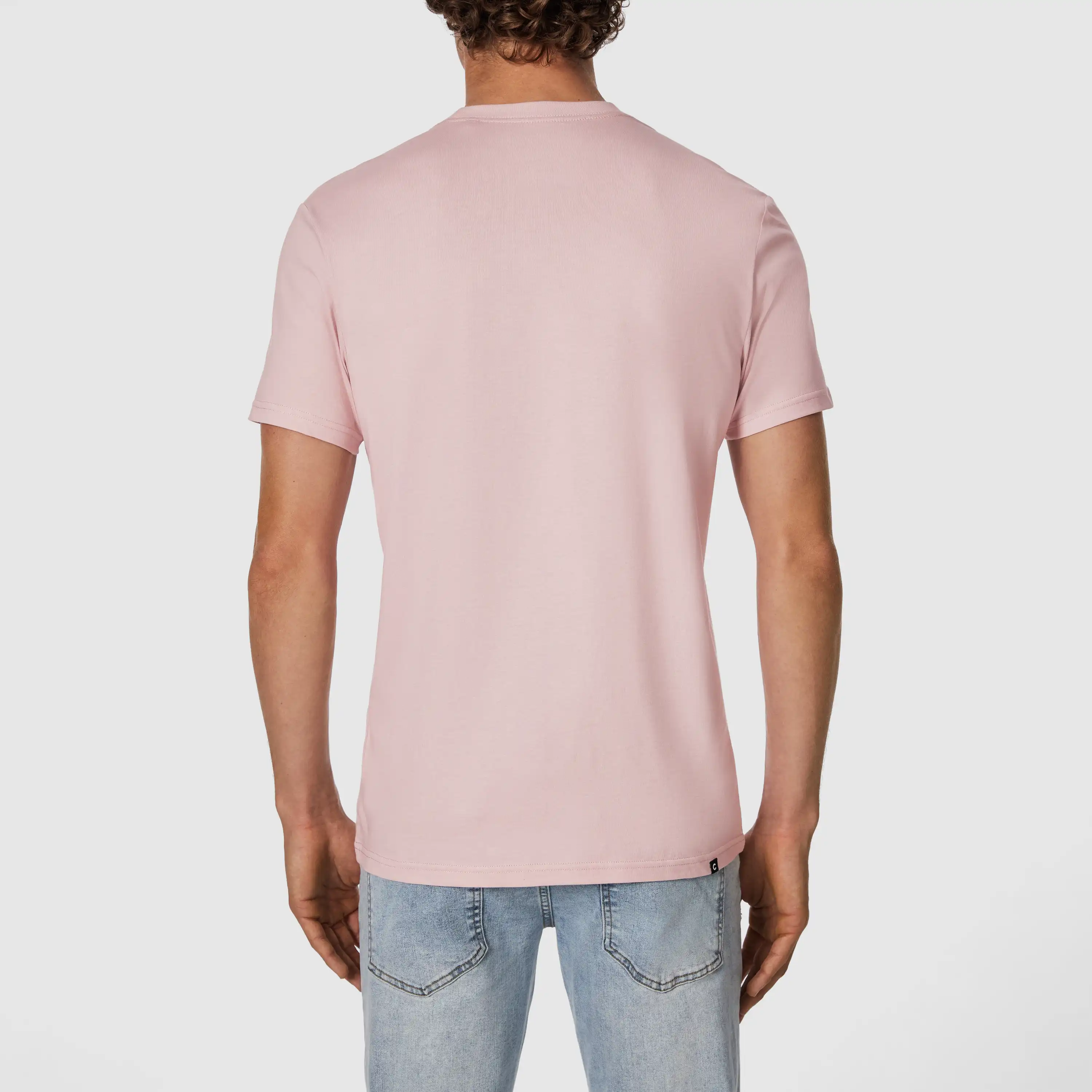 Pink Herbie Graphic Crew Neck Tee - Pink